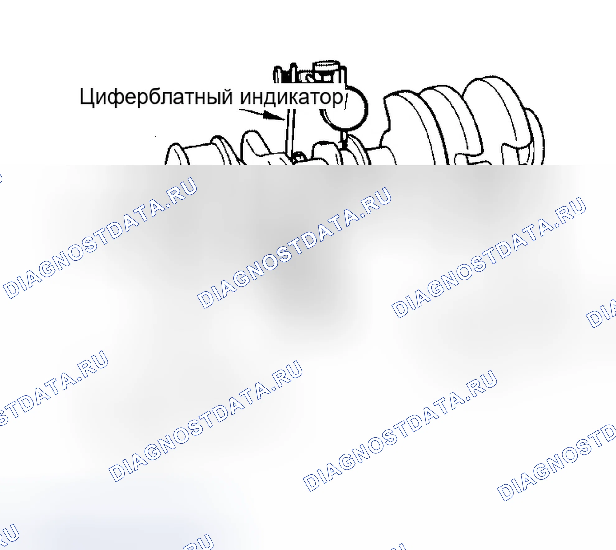 Рис. 236: БИЕНИЕ КОЛЕНЧАТОГО ВАЛА. Infiniti QX56 I