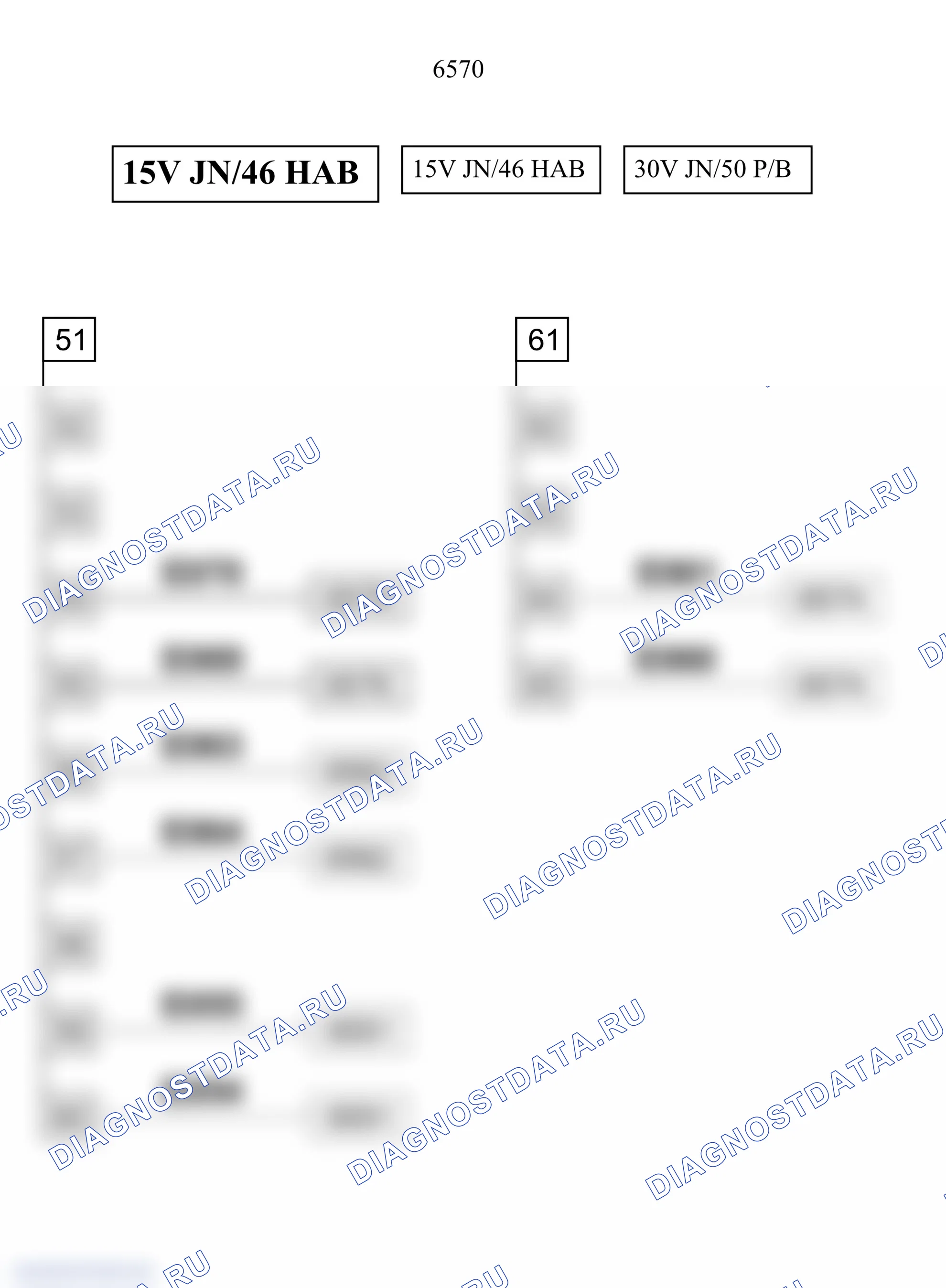 Распиновка разъёма 6570 — Компьютер подушек безопасности и ремней безопасности (правый руль). Citroen C4 Aircross I