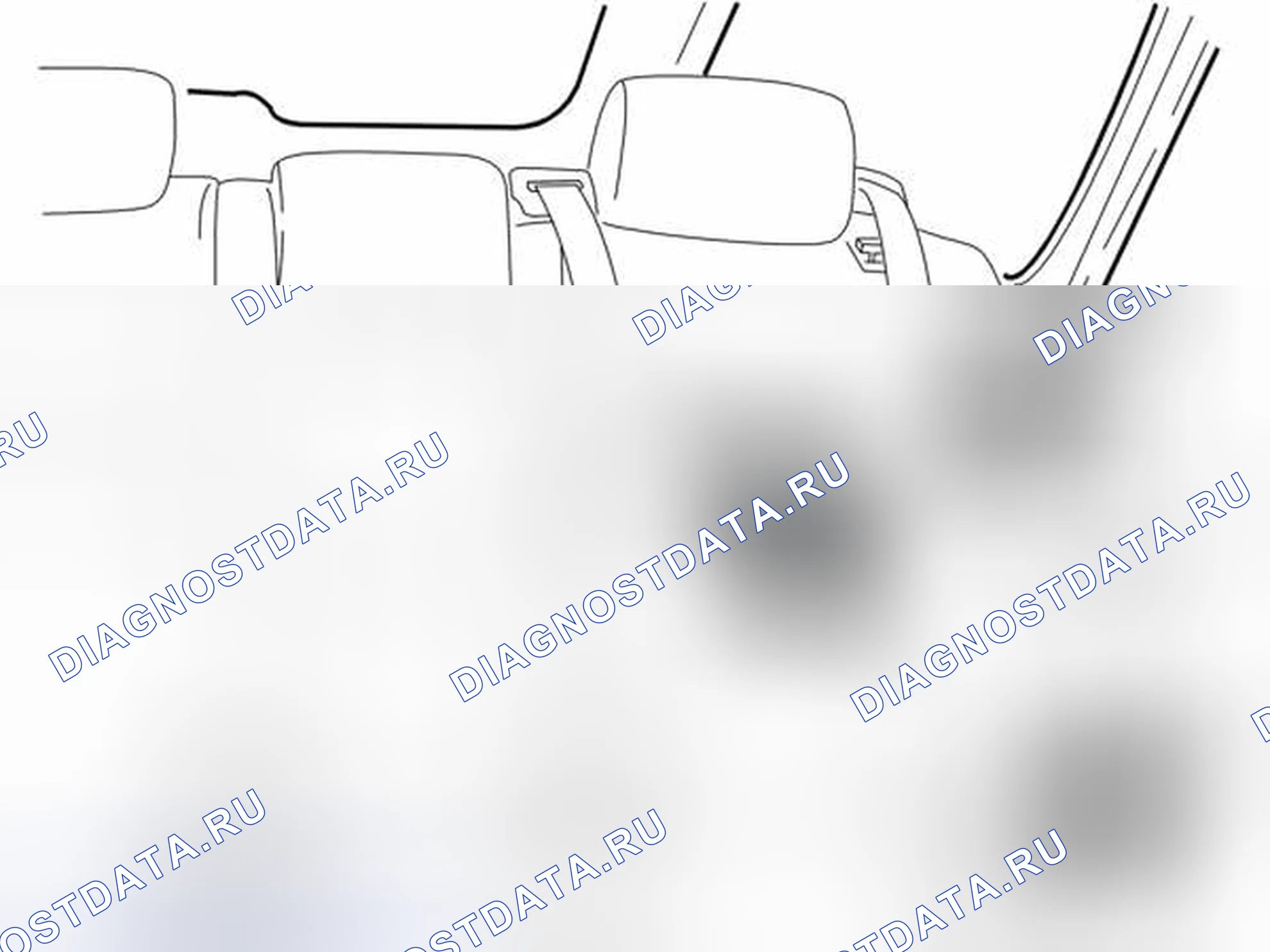 Рис. 104: Удаление панели C-образной стойки. Volvo V40 I рестайлинг