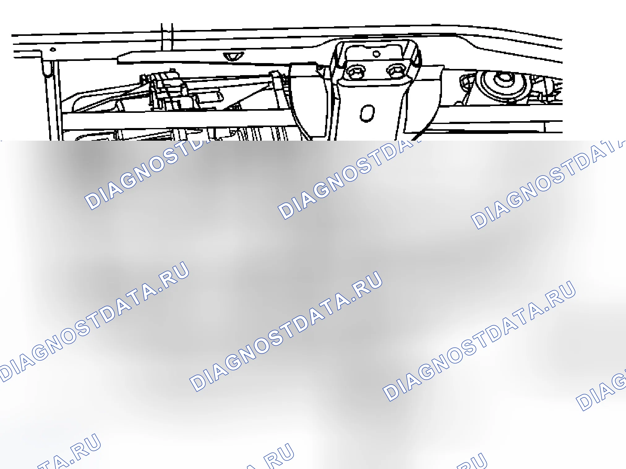 Рис. 1: Замена щита раздаточной коробки. Hummer H3 I