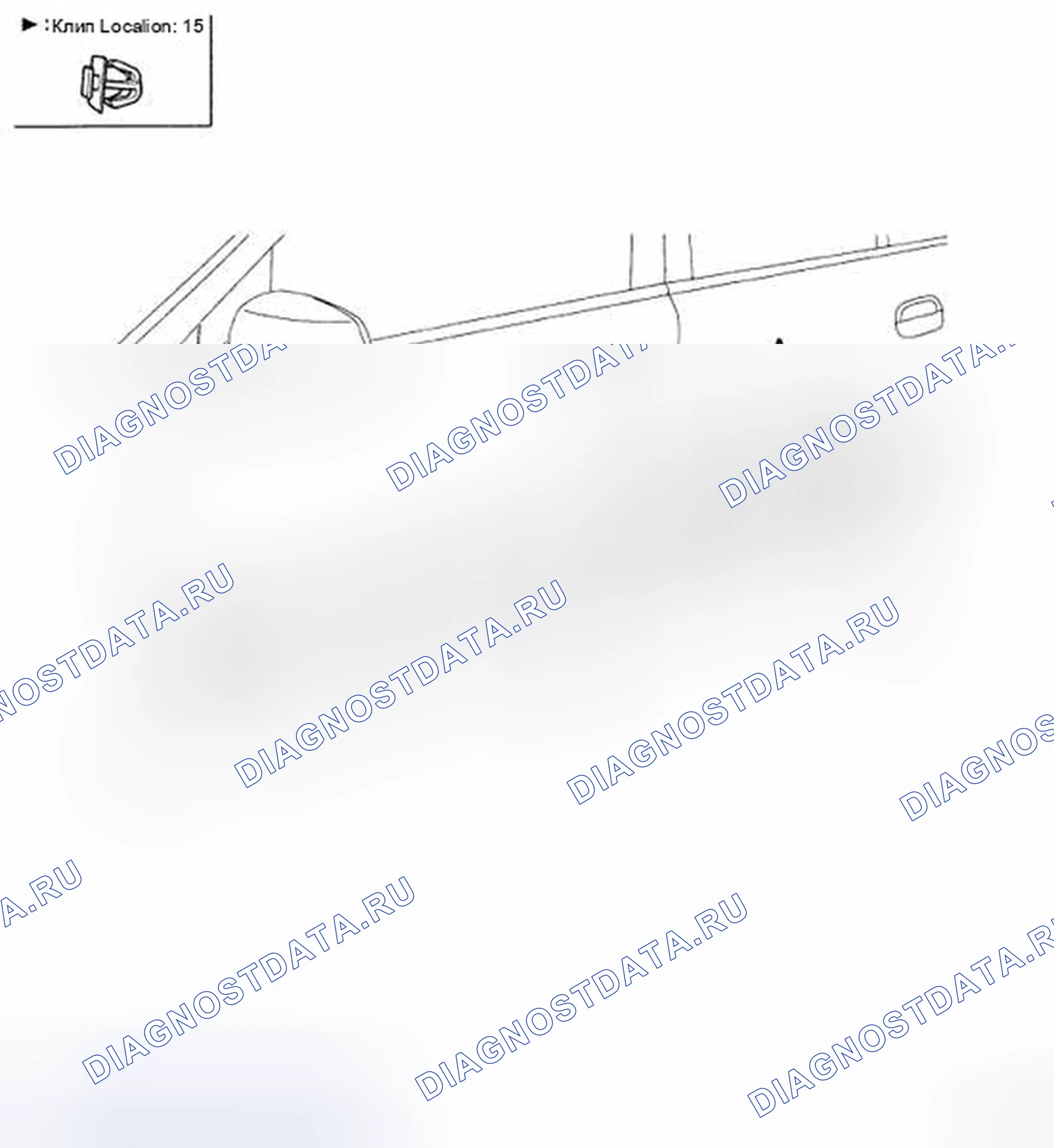 Рис. 57: ЗАМЕНА БОКОВОГО ГАРНИСА И БОКОВОГО ПОДОКОННИКА. Geely Preface I рестайлинг