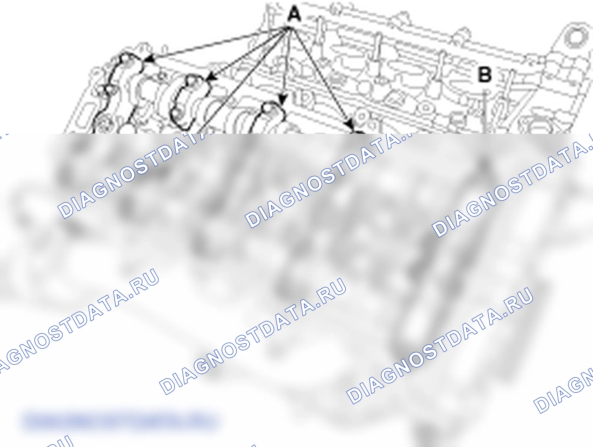 Проверка головки блока цилиндров. Hyundai Genesis(Bh)-U.S. I