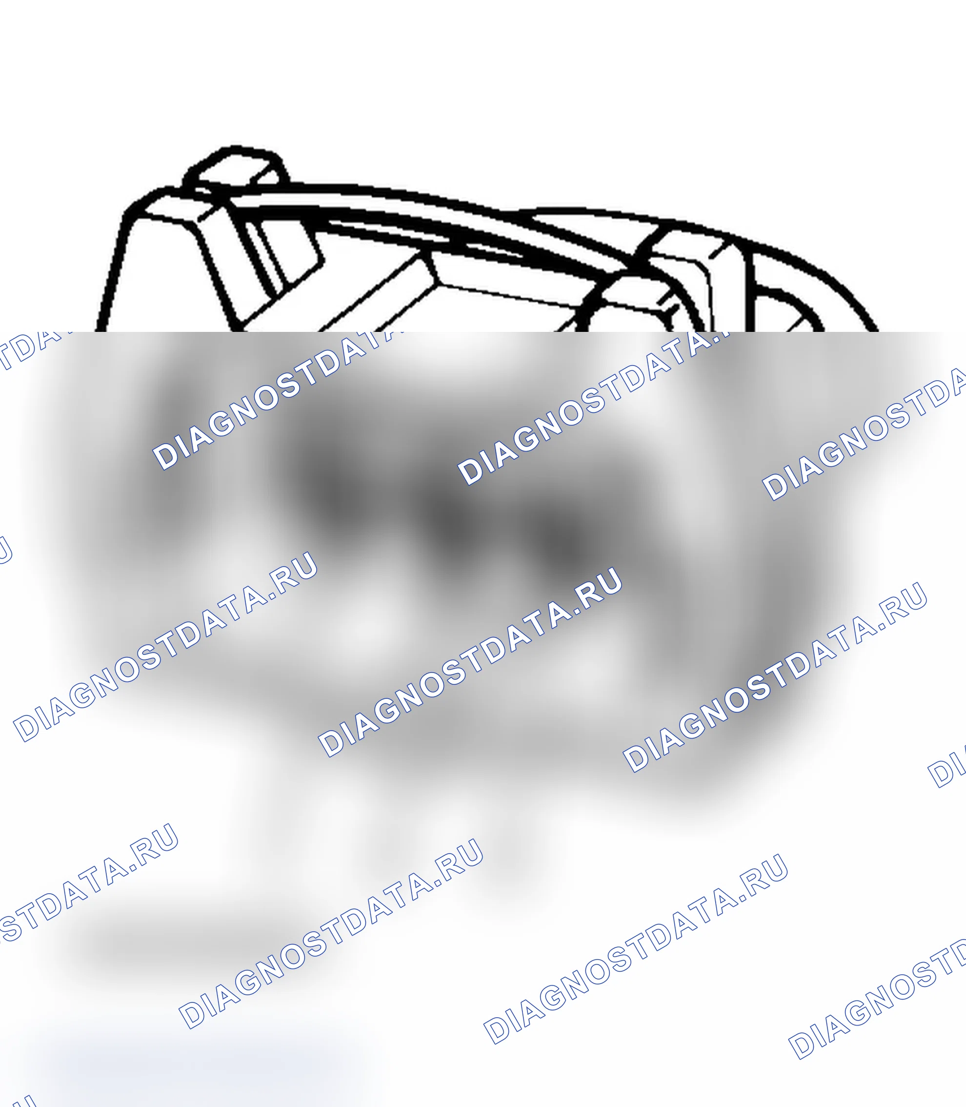 Рис. 19: Первичное сопротивление катушки зажигания (2.8L V6). Audi 100 C4
