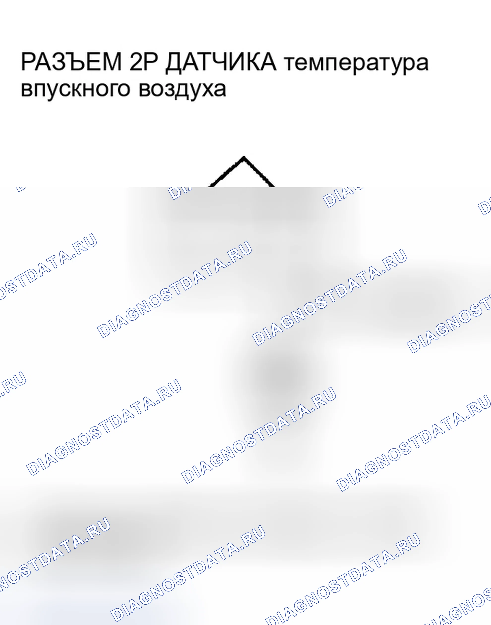 Рис. 93: Низкое напряжение цепи датчика расшифровка кода ошибки P0112: температура впускного воздуха. Honda CR-V II