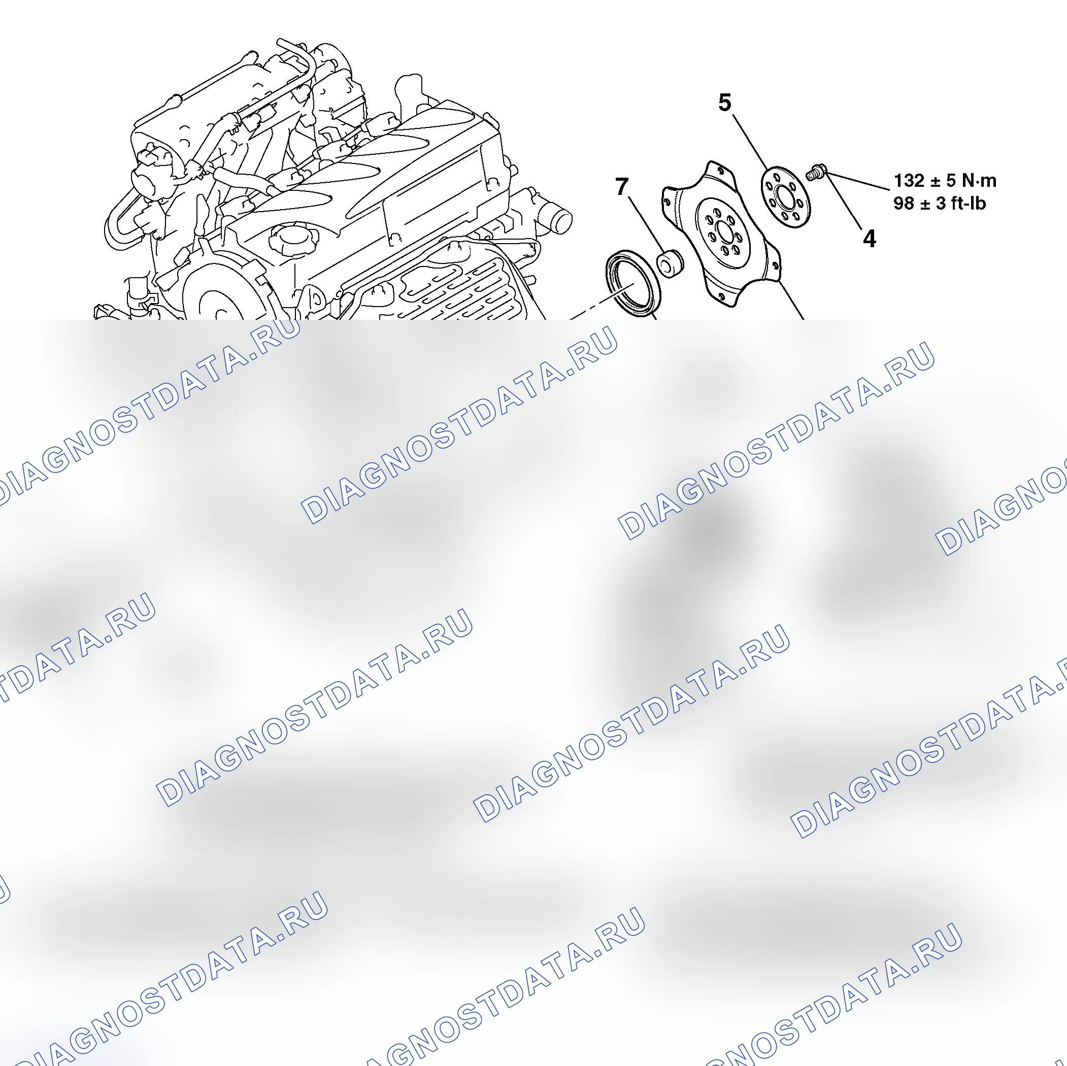 Рис. 166: <АКПП>. Mitsubishi Lancer Evolution IX