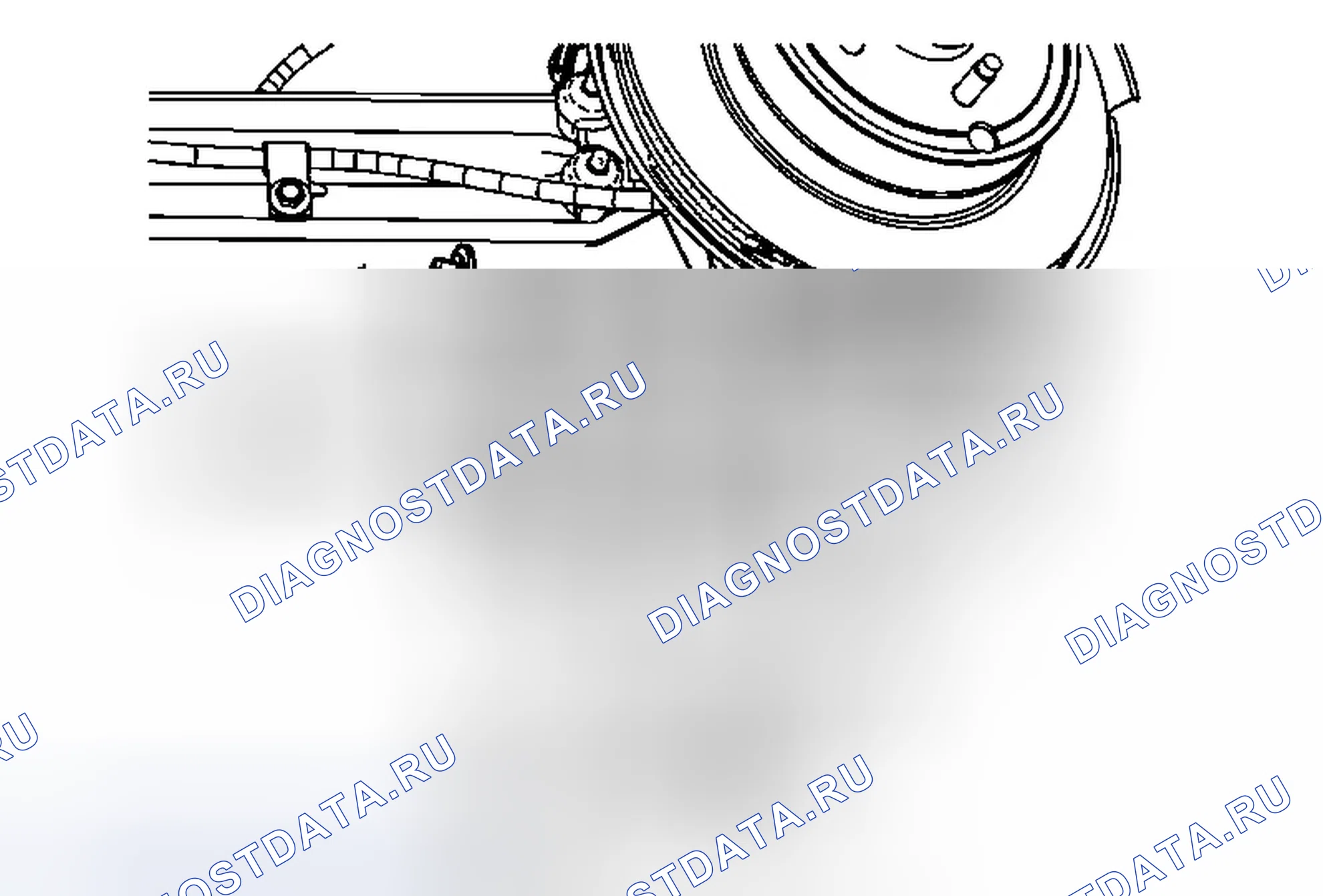 Рис. 2: Регулировка замены звена. Chevrolet Captiva I рестайлинг 2
