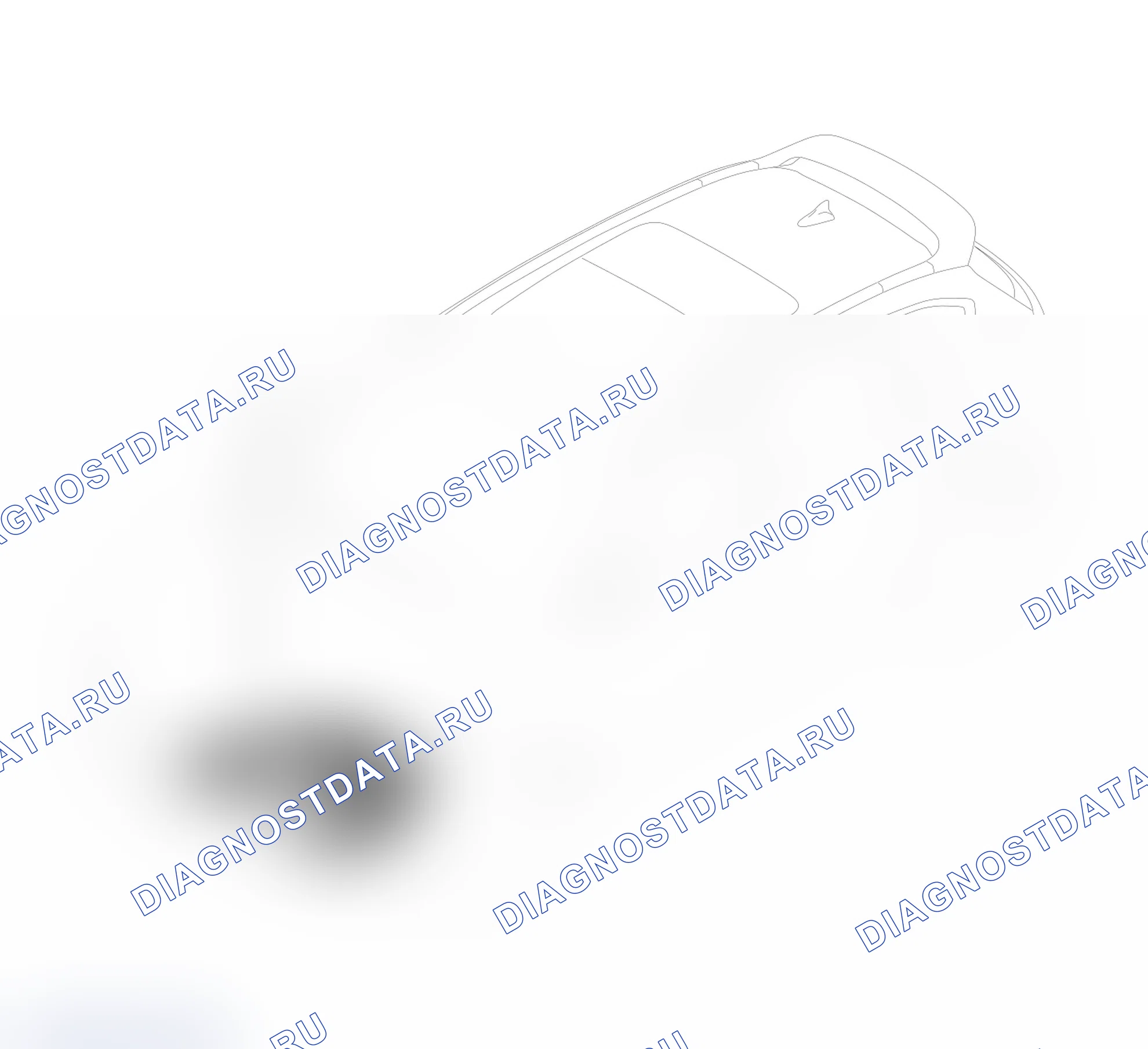 Схема расположения нижней защитной панелей двигателя — Haval Chitu. Haval Chitu I