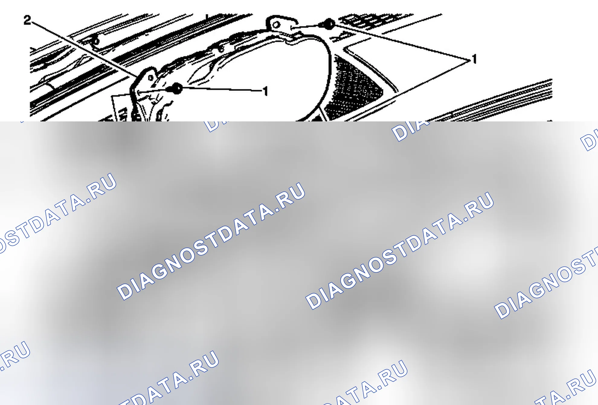 Рис. 9: Замена приборной панели. Buick LaCrosse II рестайлинг