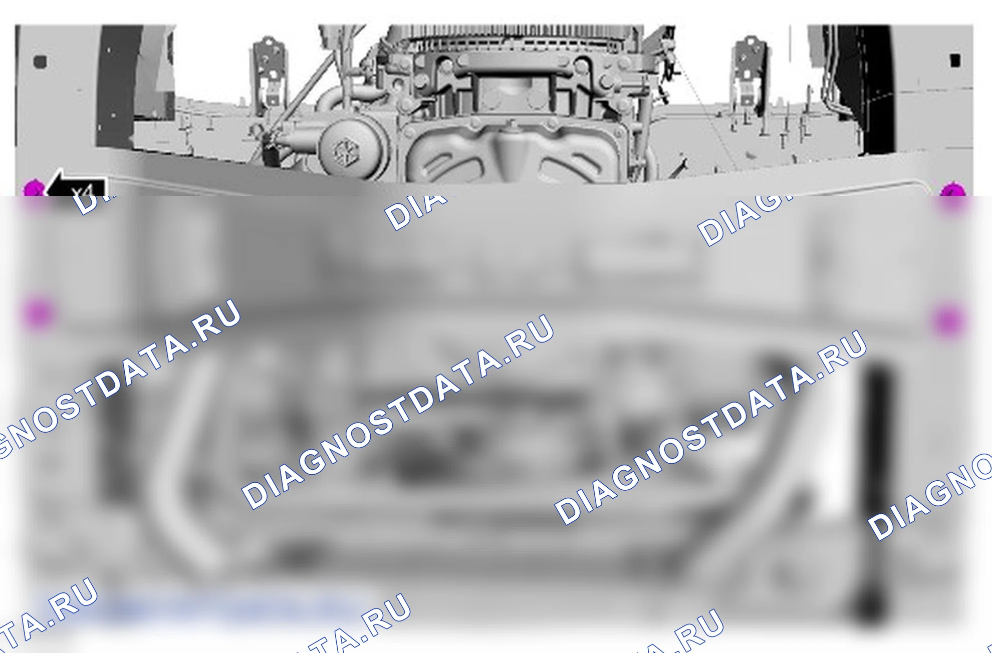 Как установить двигатель. Ford Transit VII