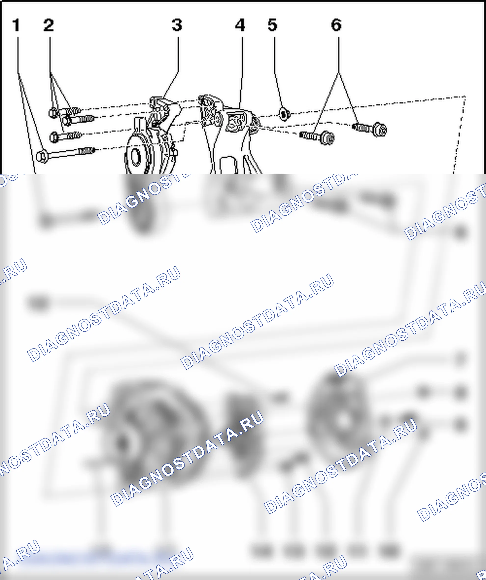 Генератор. Volkswagen Touran I