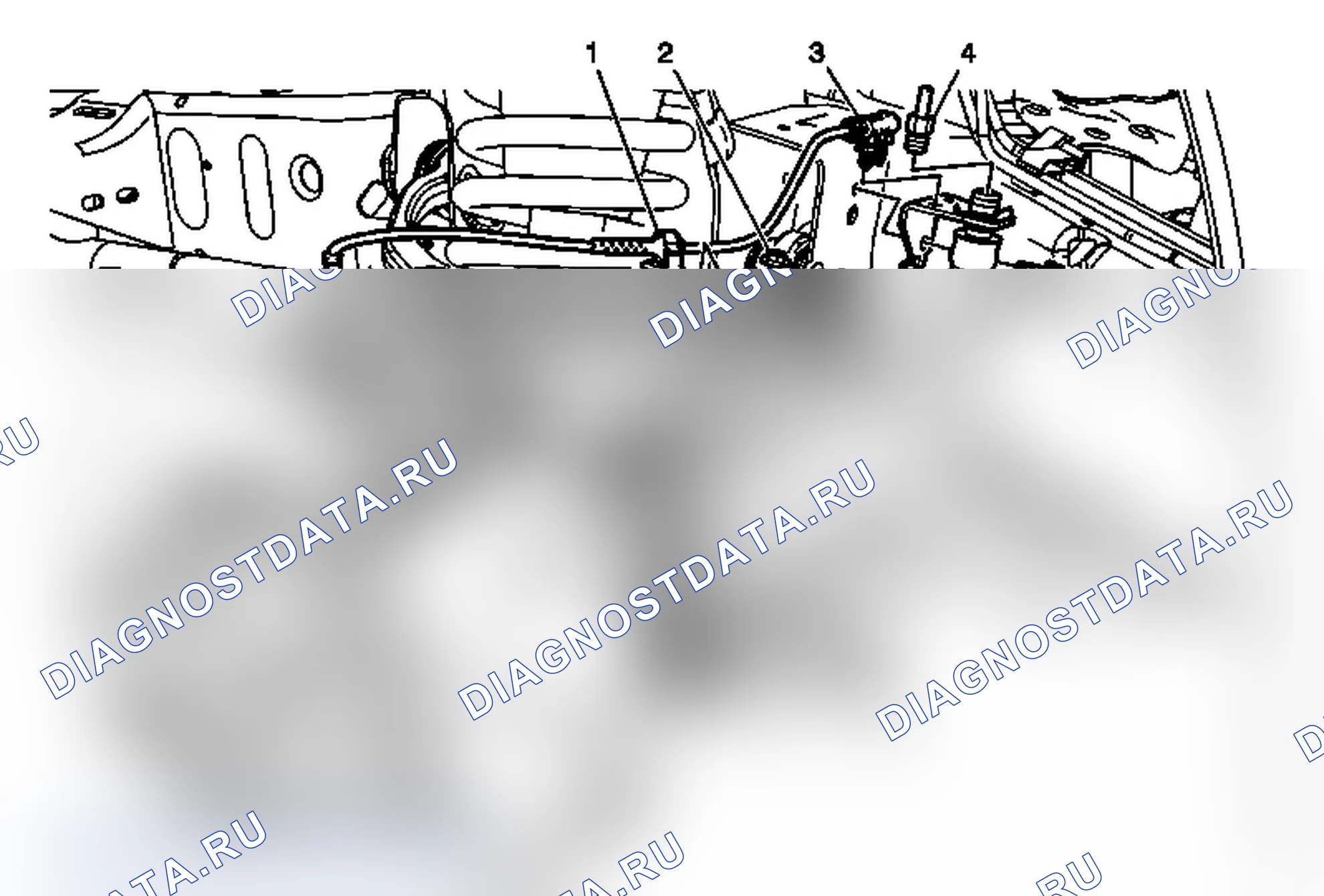 Рис. 5: Замена шланга переднего тормоза (JD9, JF3, JF7). Chevrolet Silverado 3500 HD 