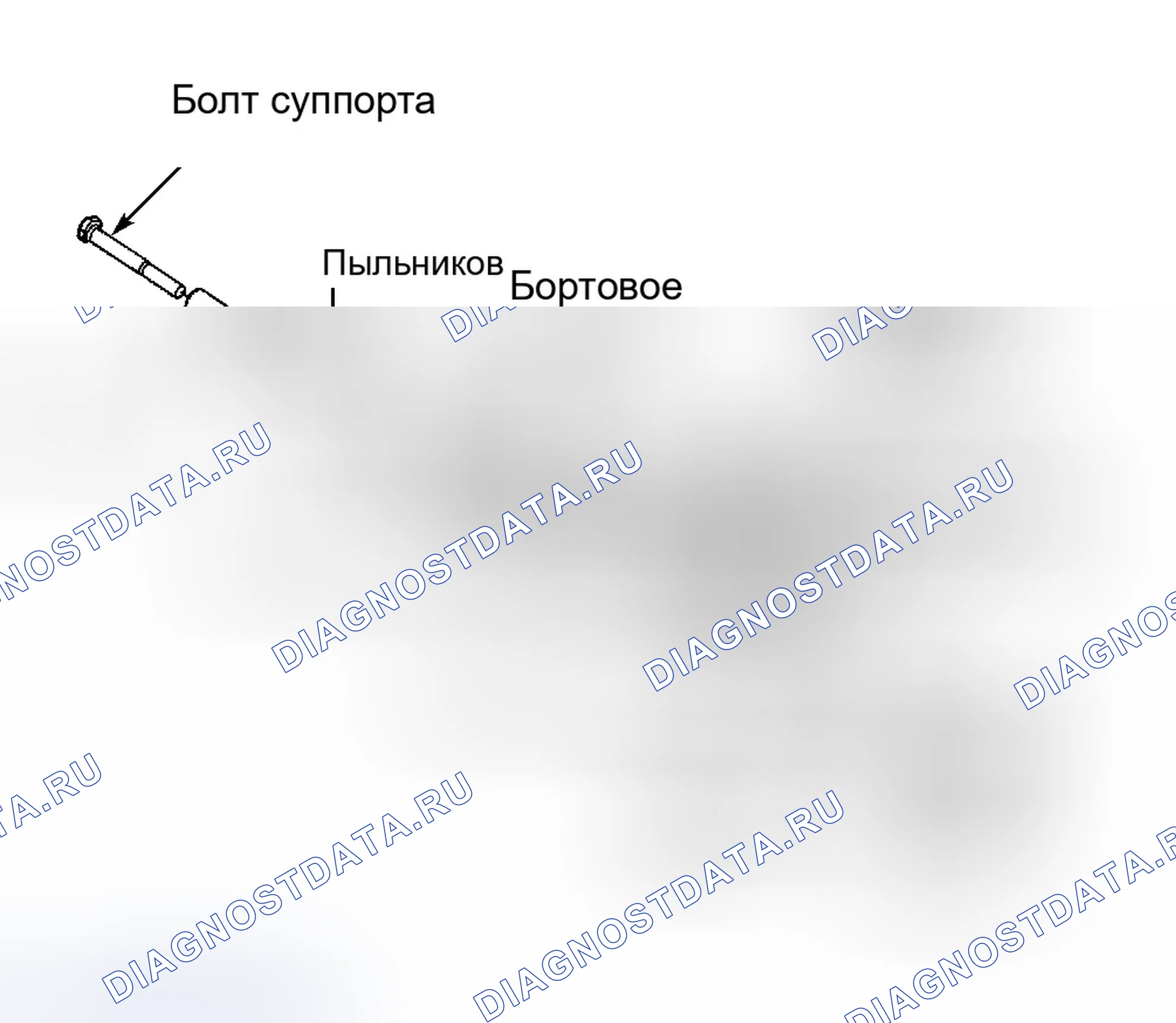 Рис. 3: КАПИТАЛЬНЫЙ РЕМОНТ механической и гидравлической части тормозного систем. Jeep Grand Cherokee WJ