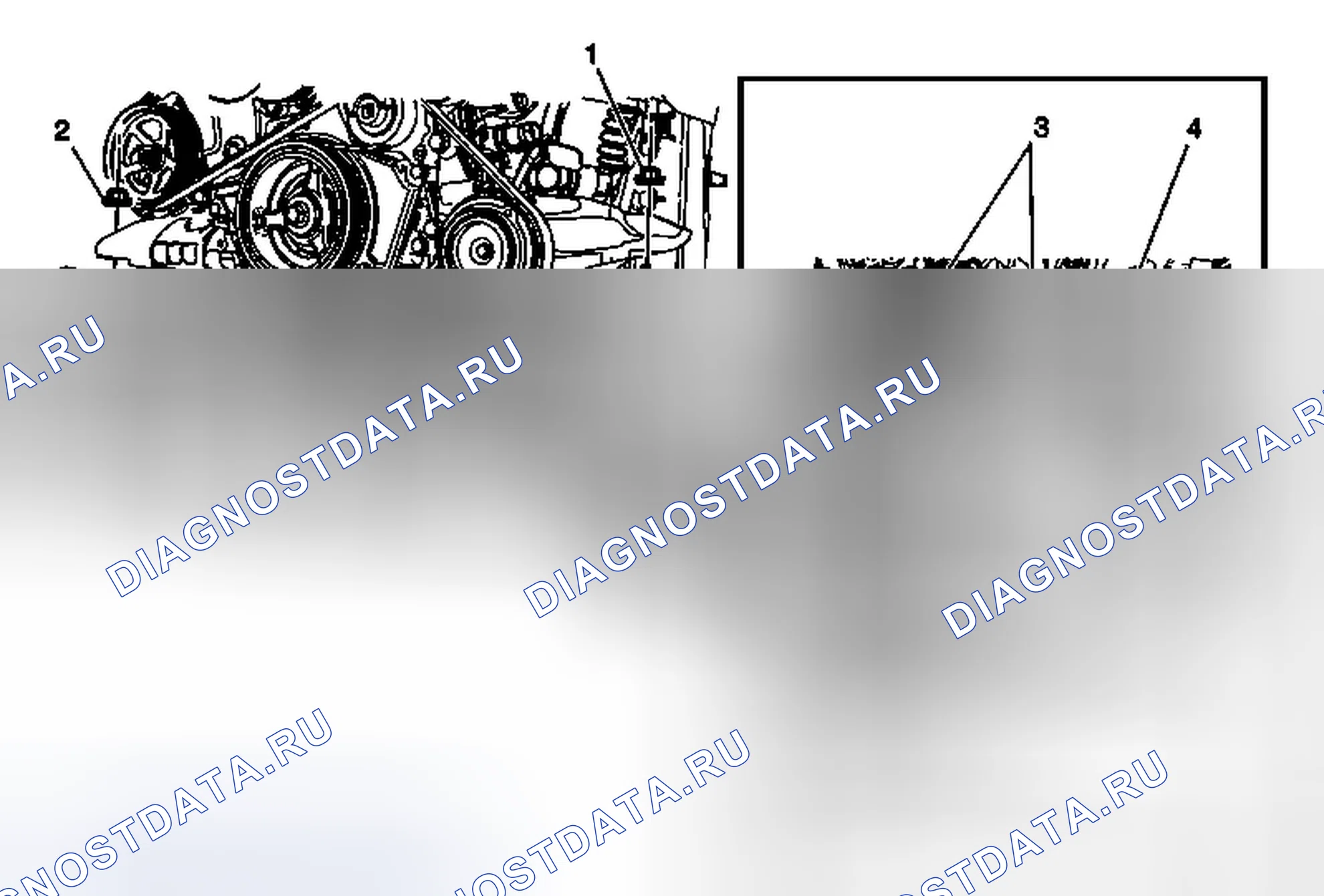 Рис. 6: Замена кронштейна передней подвески двигателя. Chevrolet Traverse I
