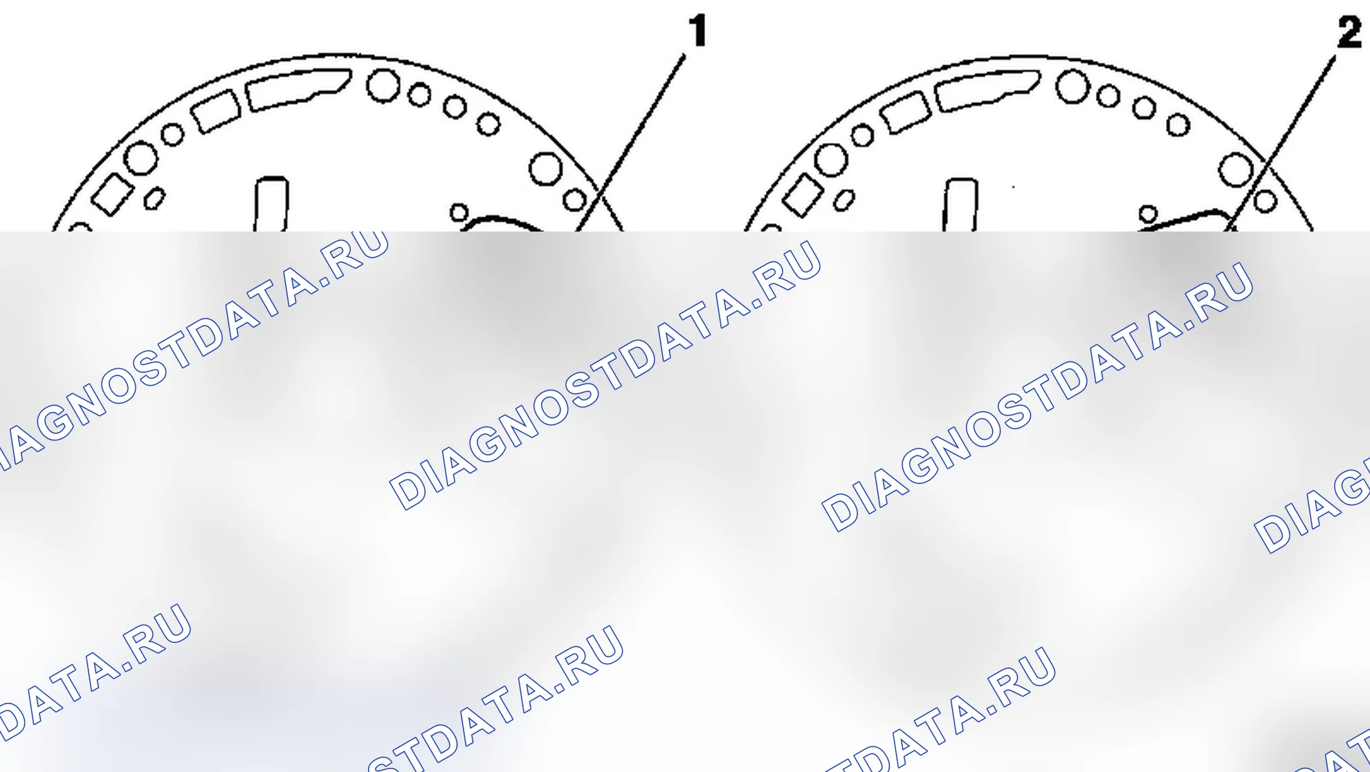 Корпус гидротрансформатора и опорная пластина масляного насоса. Opel Omega B