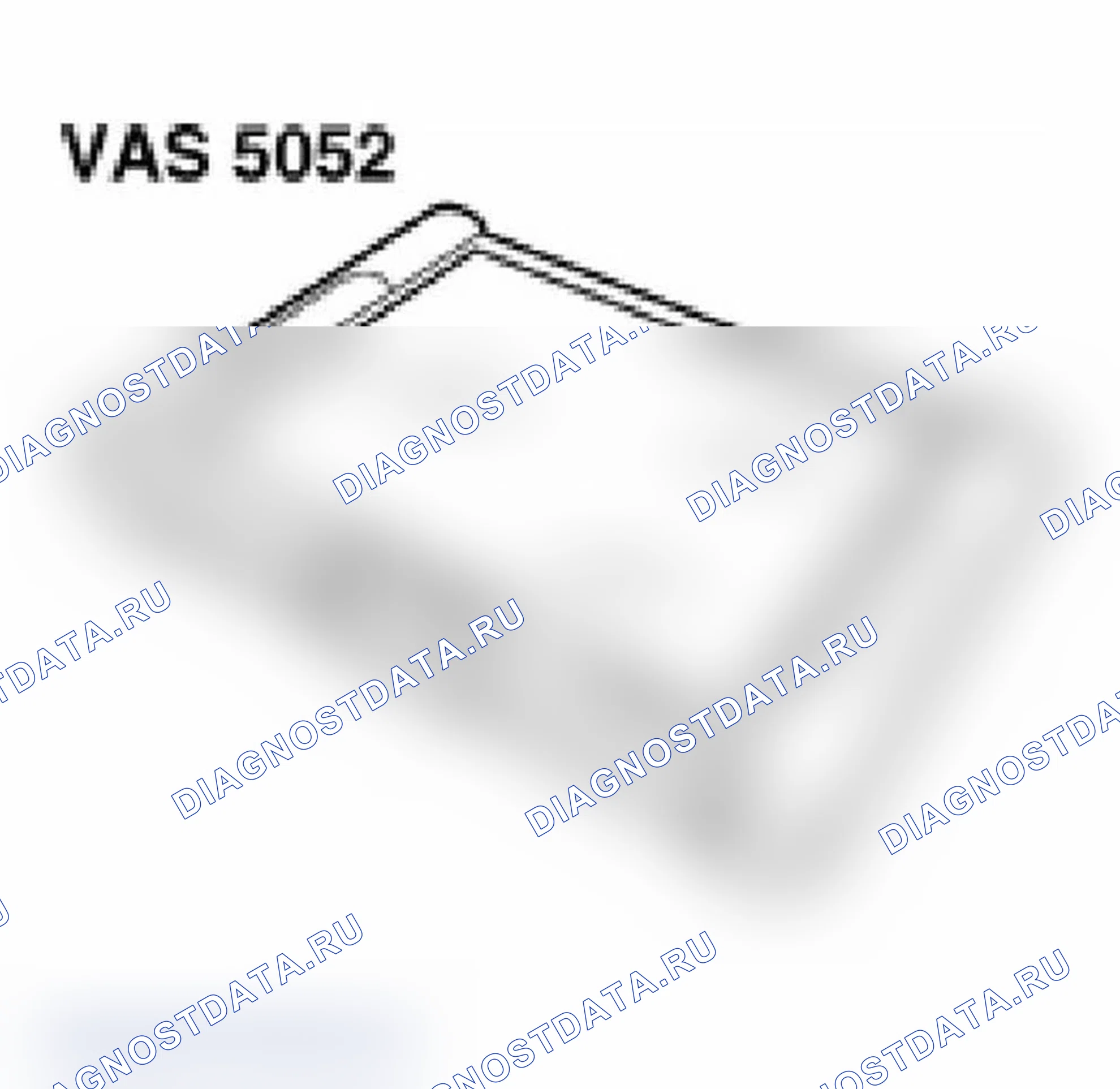 Рис. 175: Идентификация VAS 5052 Vehicle Diagnostic и Information система. Audi A6 C5