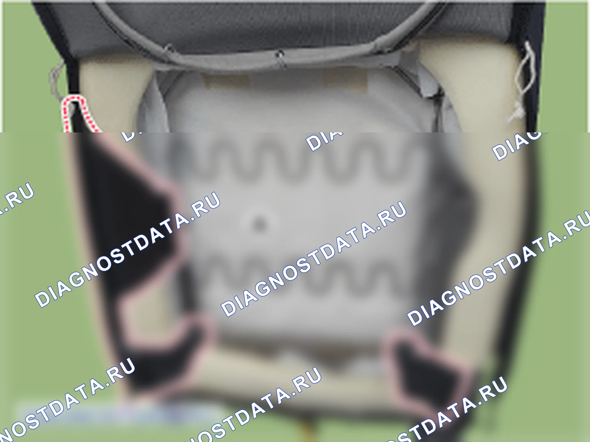 Замена крышки спинки переднего сиденья. Hyundai i20 GB