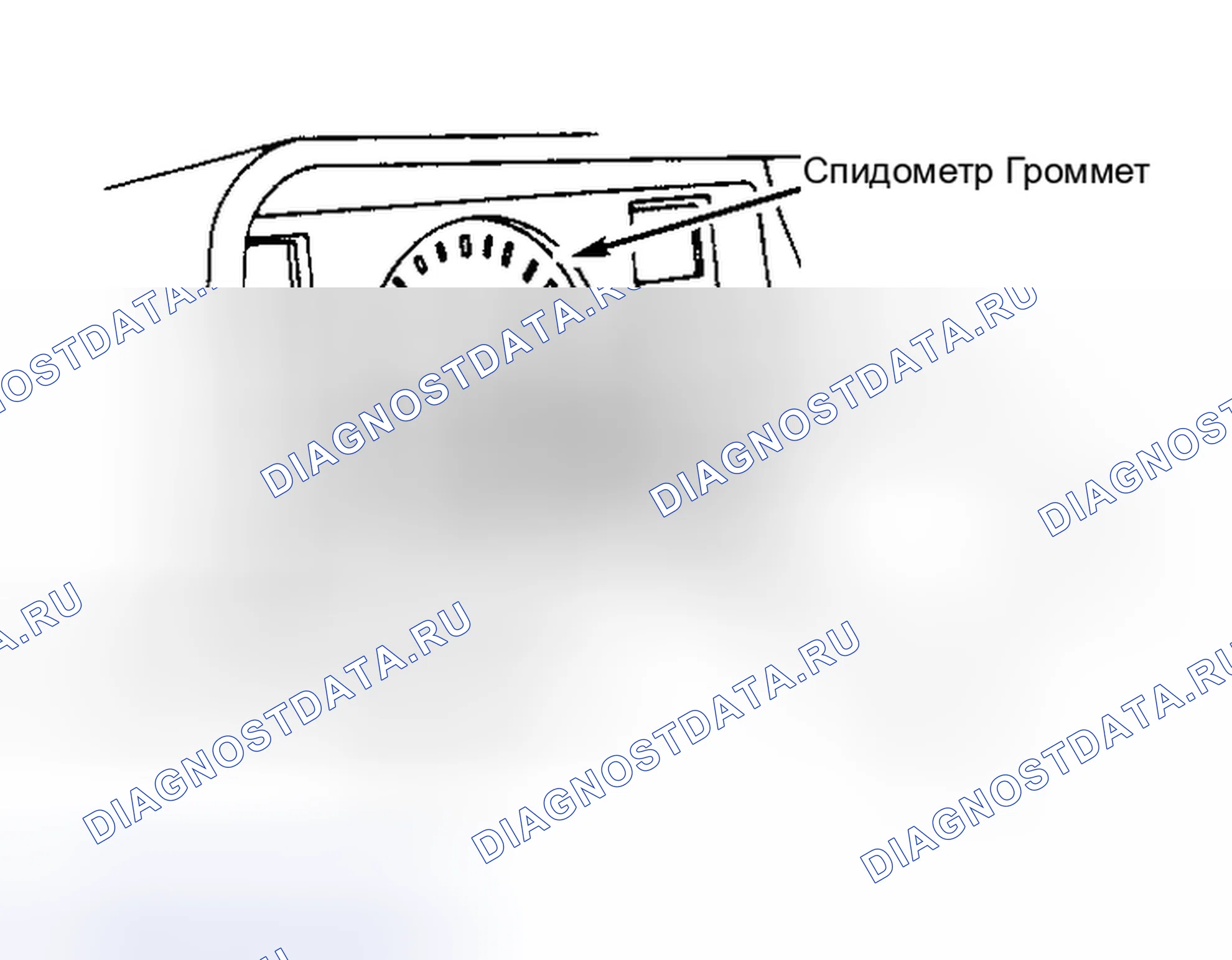 Рис. 3: СВЕТОВОЙ СИГНАЛ НАПОМИНАНИЯ О РЕМНЕ ГРМ - ПРОЦЕДУРА 1. Toyota Land Cruiser 200