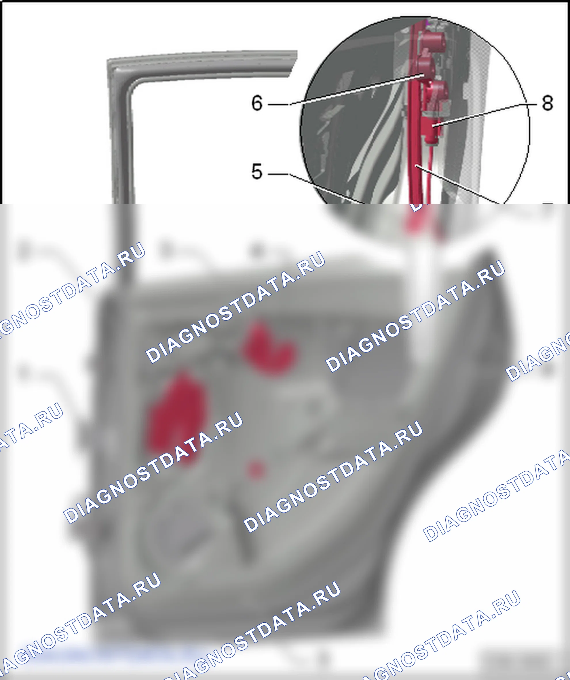 Замки и запоры. SEAT Altea I