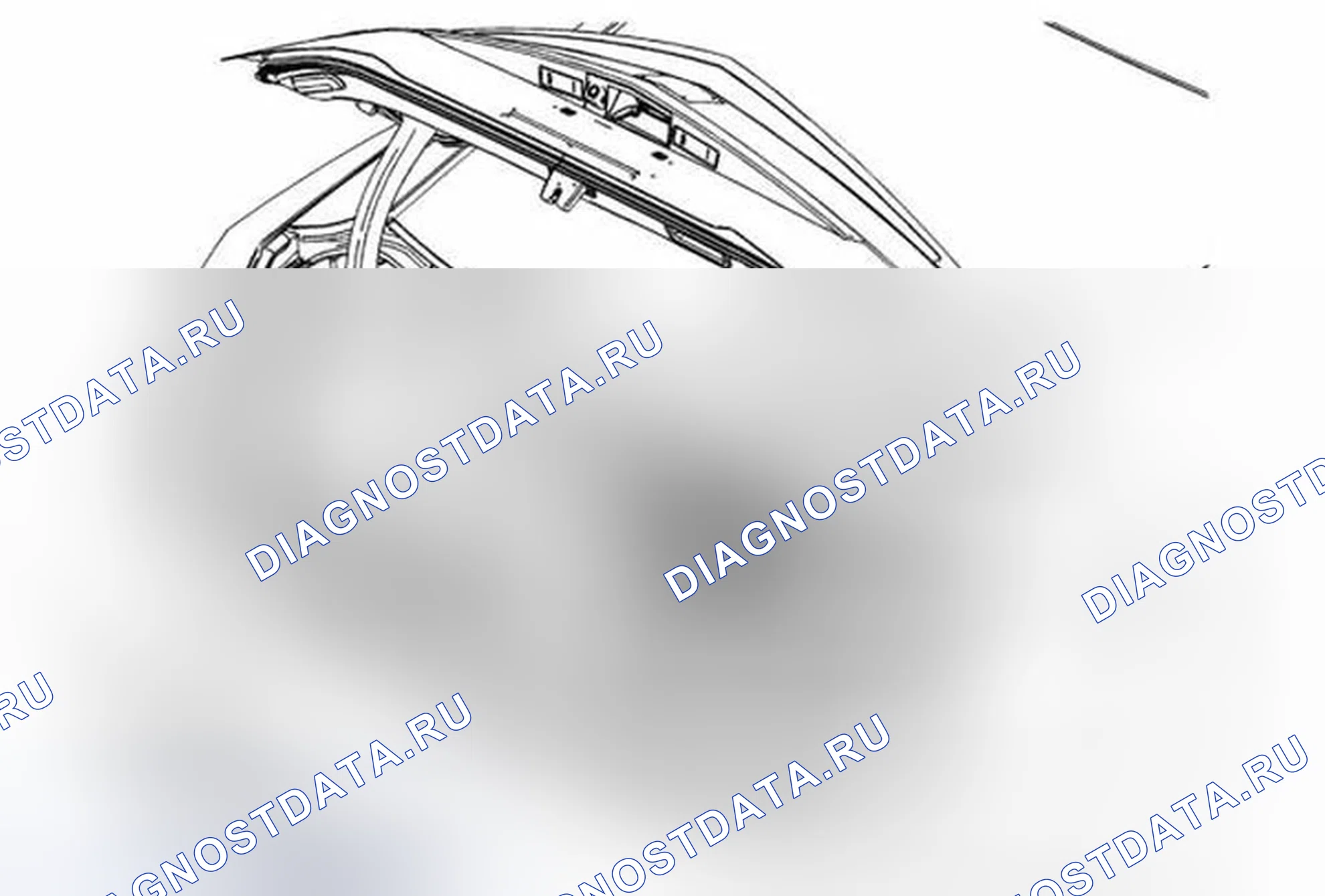 Рис. 26: Замена усилителя радиодинамика. Cadillac ELR I