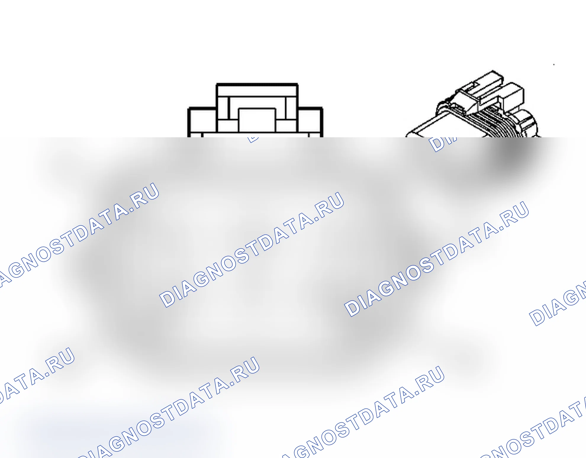 Рис. 7: Двигатель стеклоочистителя. Chevrolet RV Cutaway G3500 