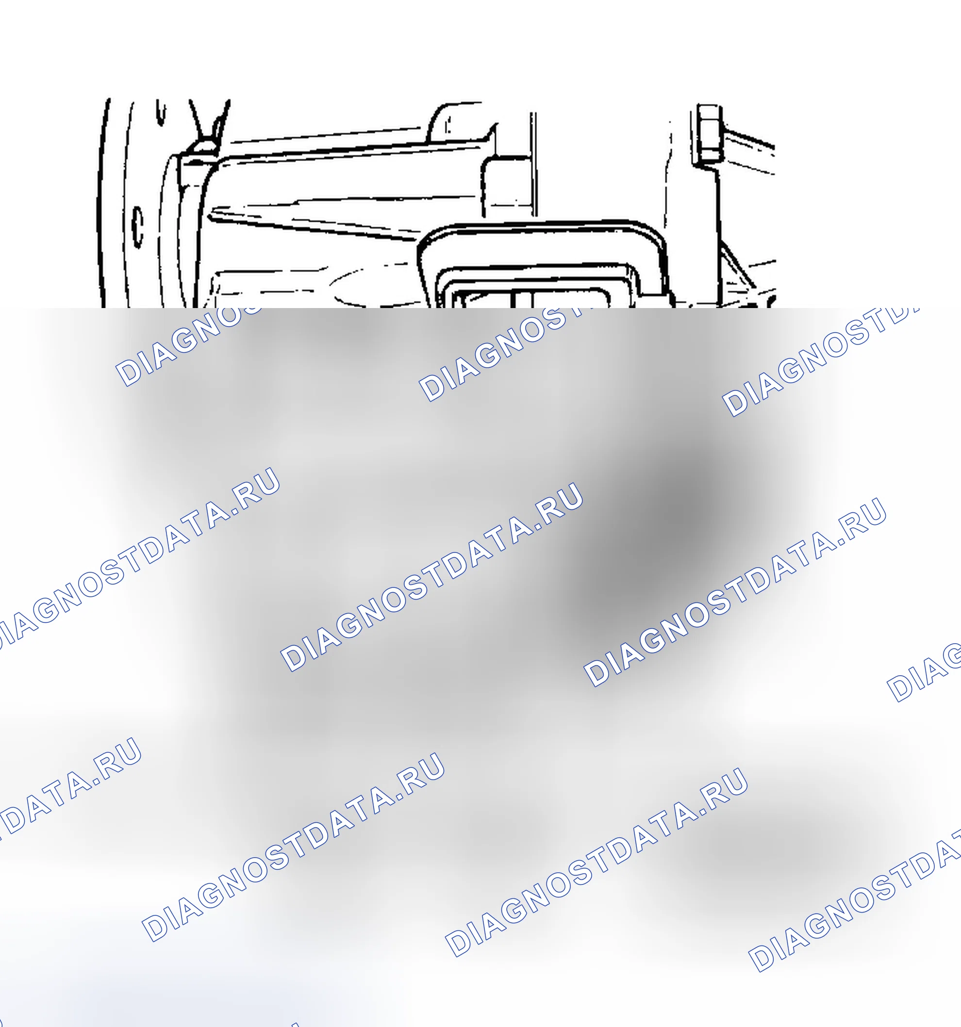 Рис. 20: ЛЮФТ ЗУБЧАТОГО ВЕНЦА. GMC Pickup C3500 