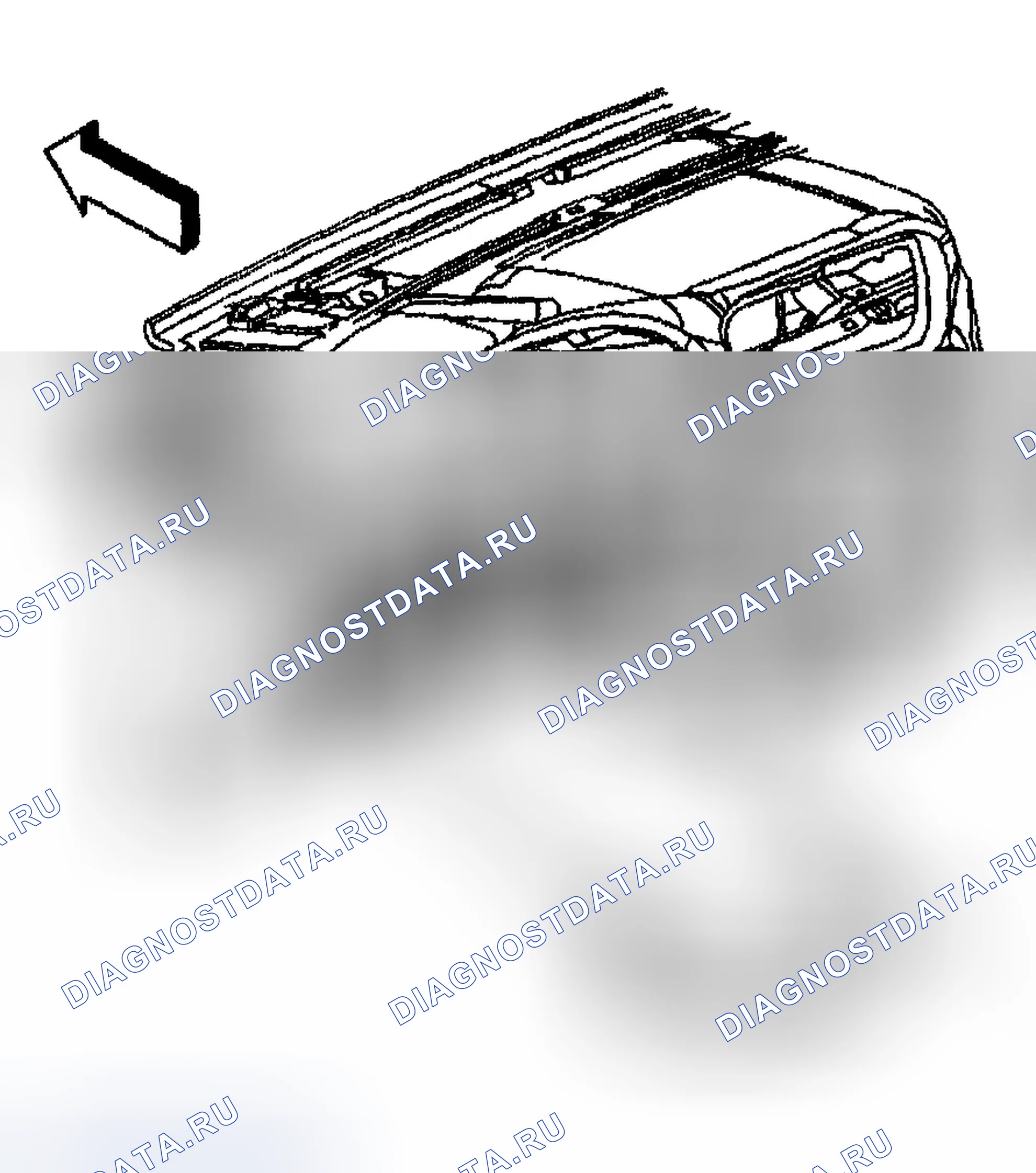 Рис. 60: Порядок демонтажа. Chevrolet TrailBlazer I