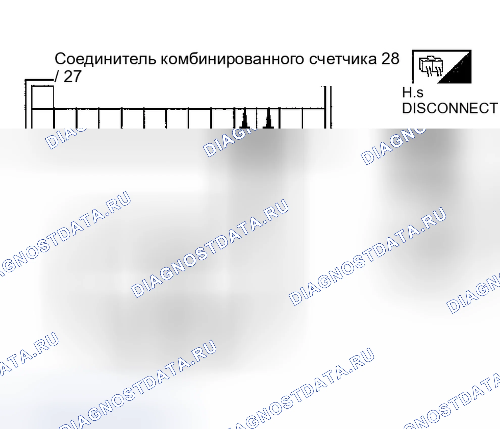 Рис. 320: Проверка схемы комбинированного измерительного прибора. Infiniti G35 III