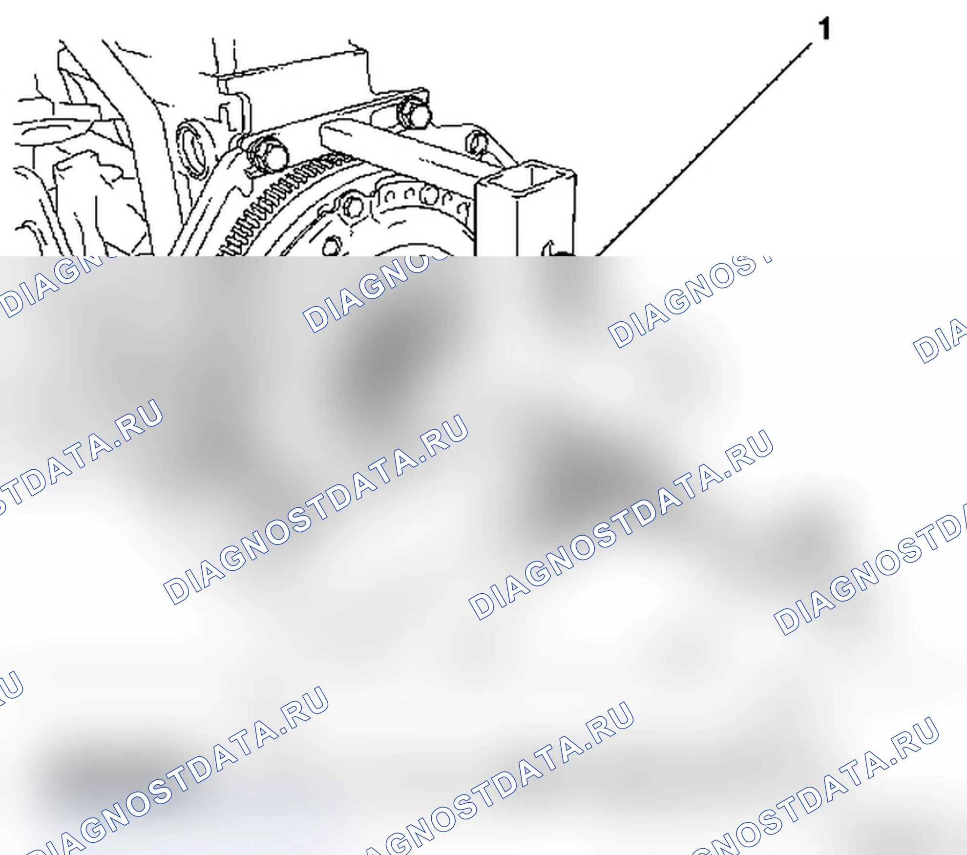 Демонтаж и монтаж нажимного диска и диска сцепления - с SAT. Opel Zafira B
