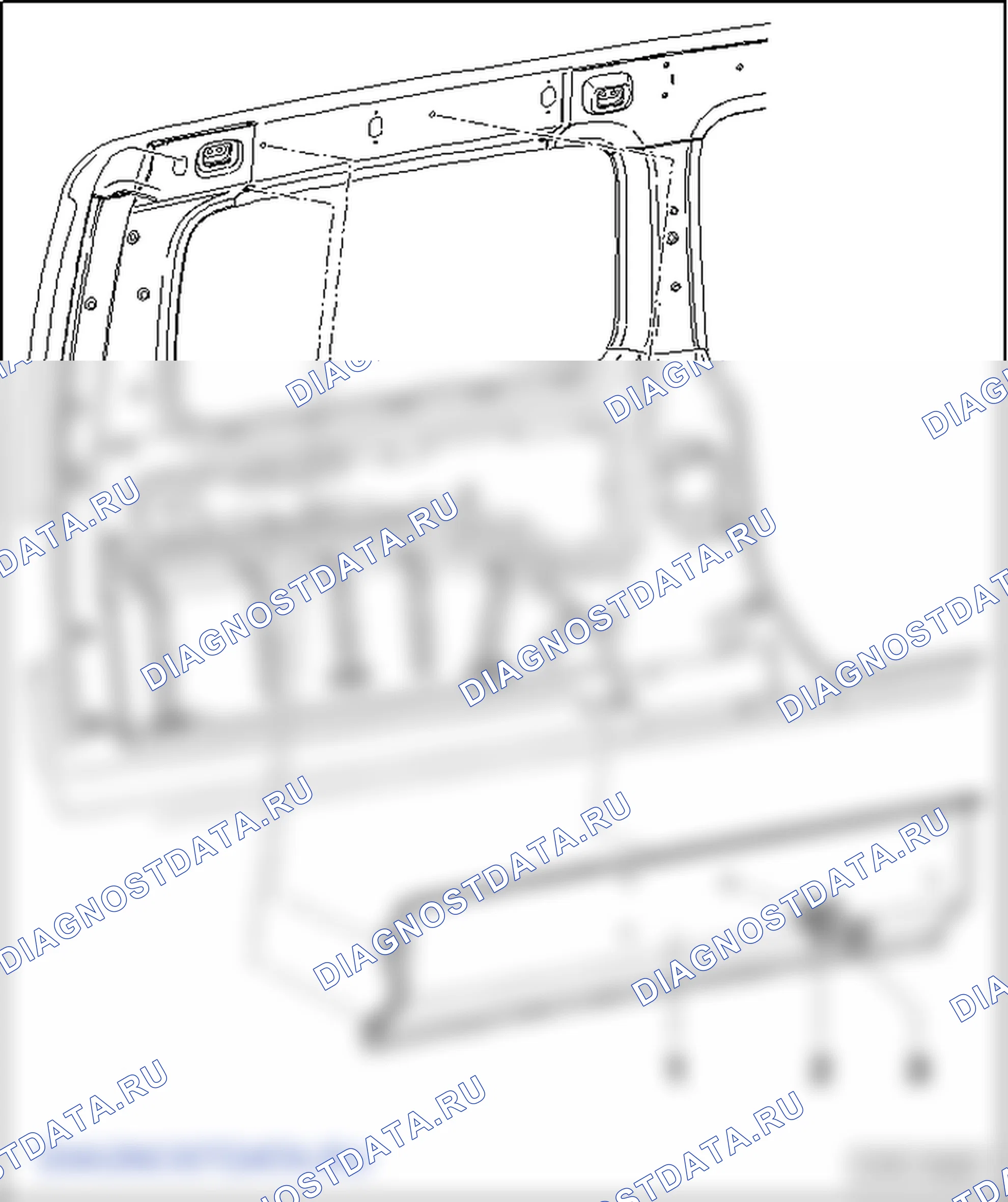 Облицовки стоек. Volkswagen Caddy Iii