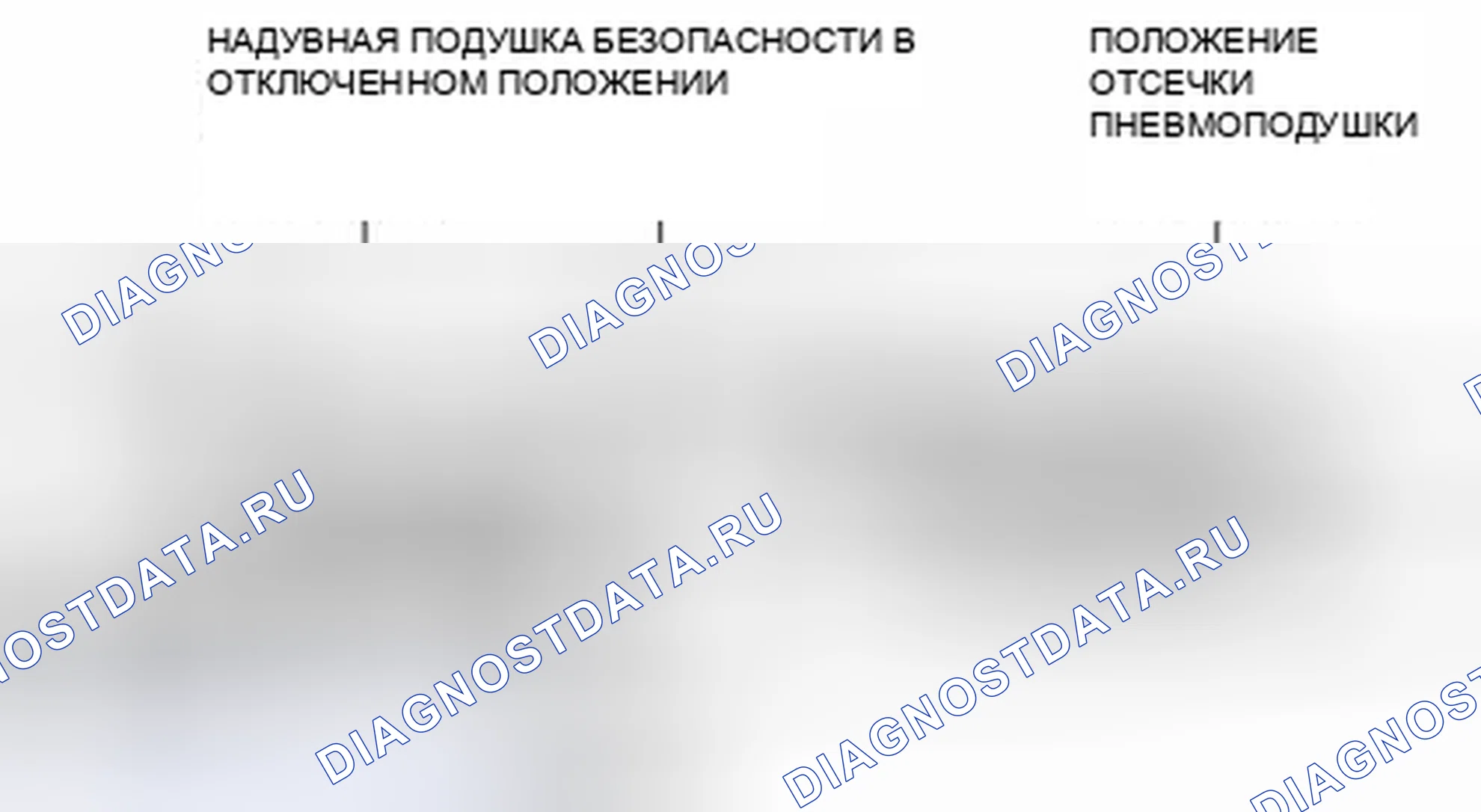 Рис. 66: Навесной модуль подушек безопасности. Audi Q8 I