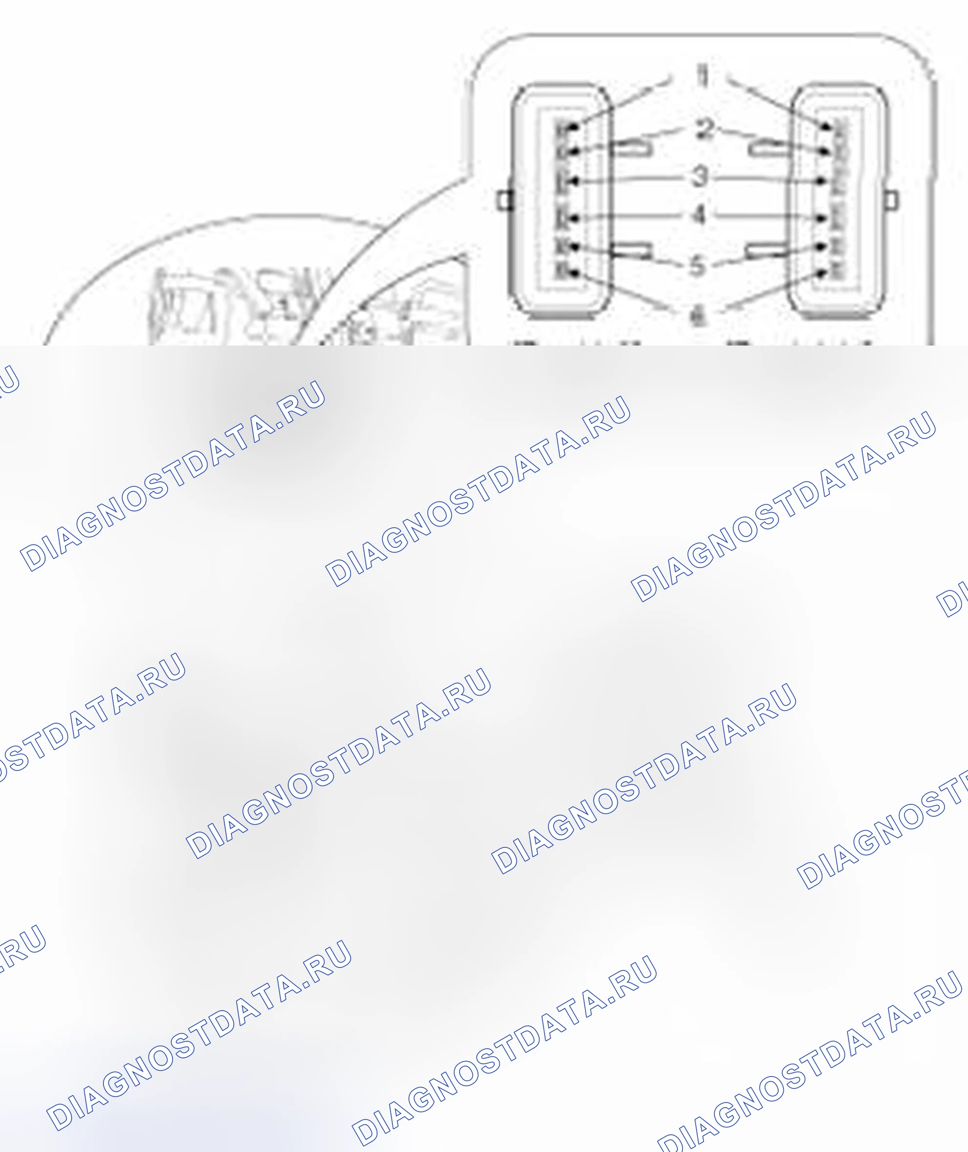 Рис. 57: Переключатель блокировки передней двери. Hyundai Veracruz I