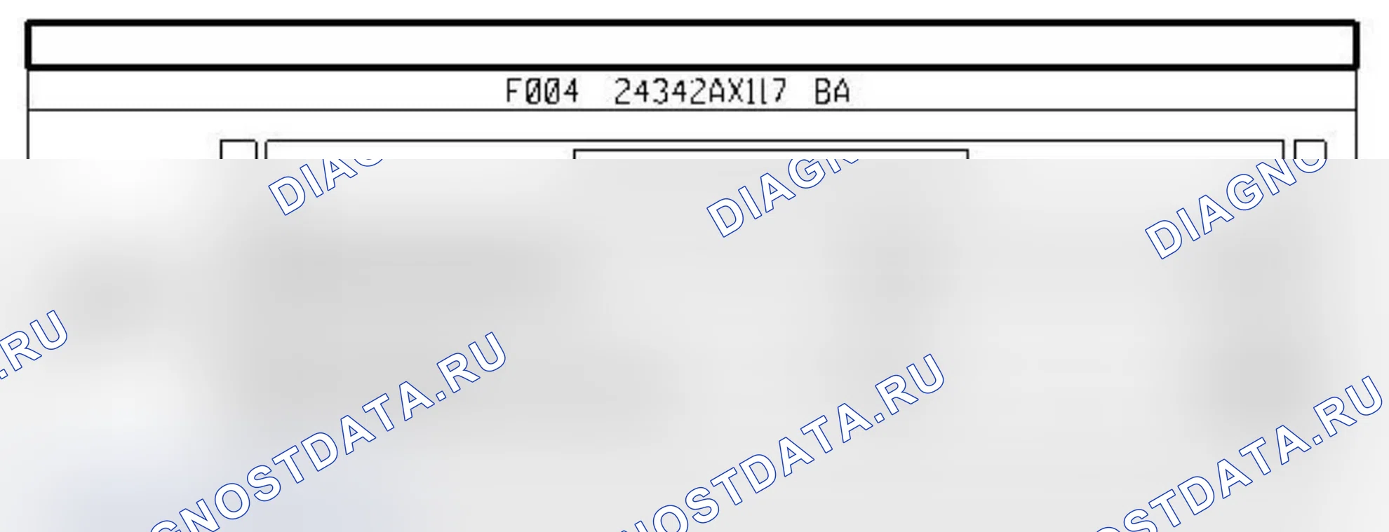 Распиновка разъёма R454 — Приборная панель/лев. задн. часть куз. 4. Renault Koleos I