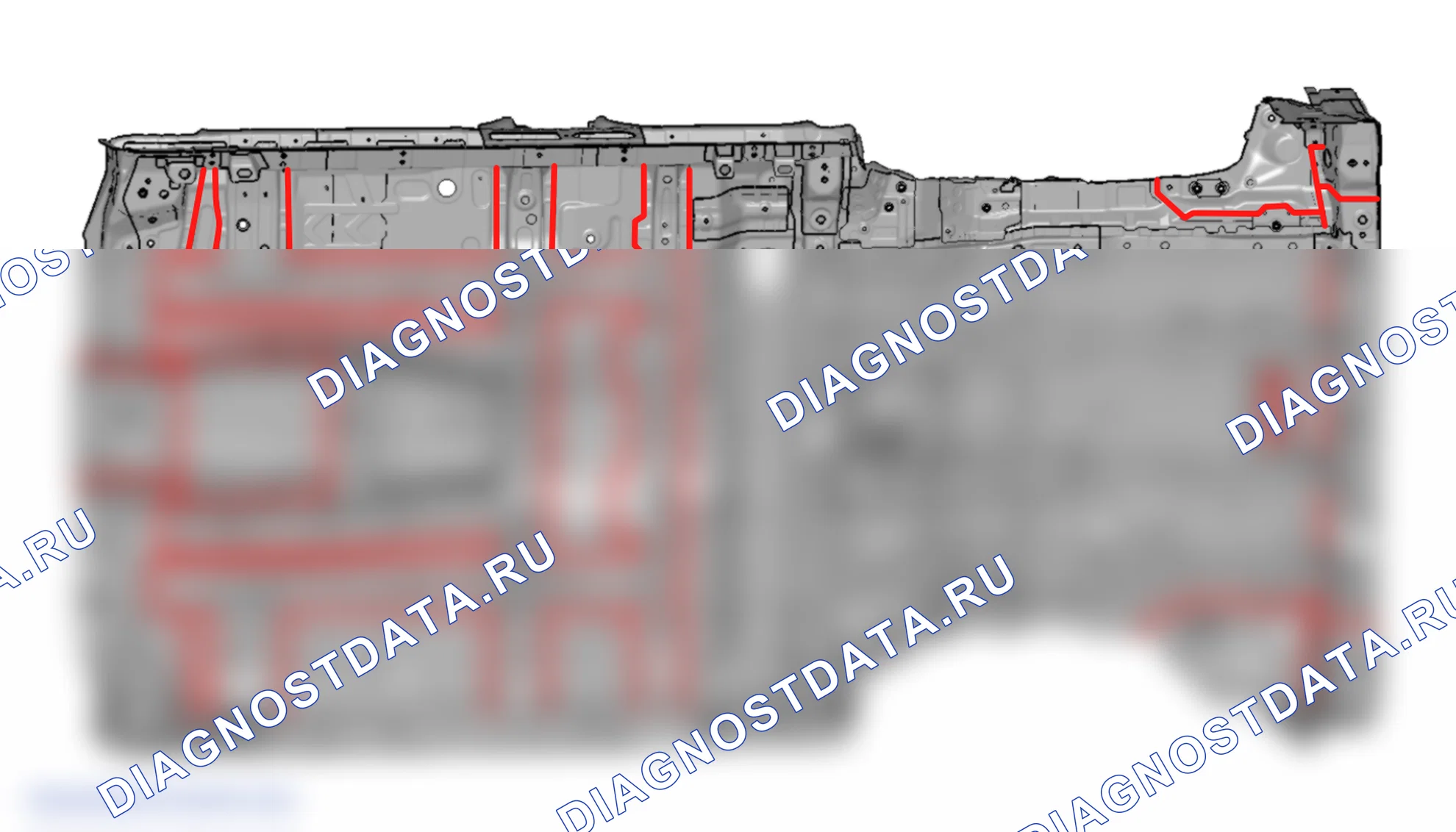 Сварной шов из ПВХ с уплотнением - Зона пола — Tank 500. Tank Tank 500 II