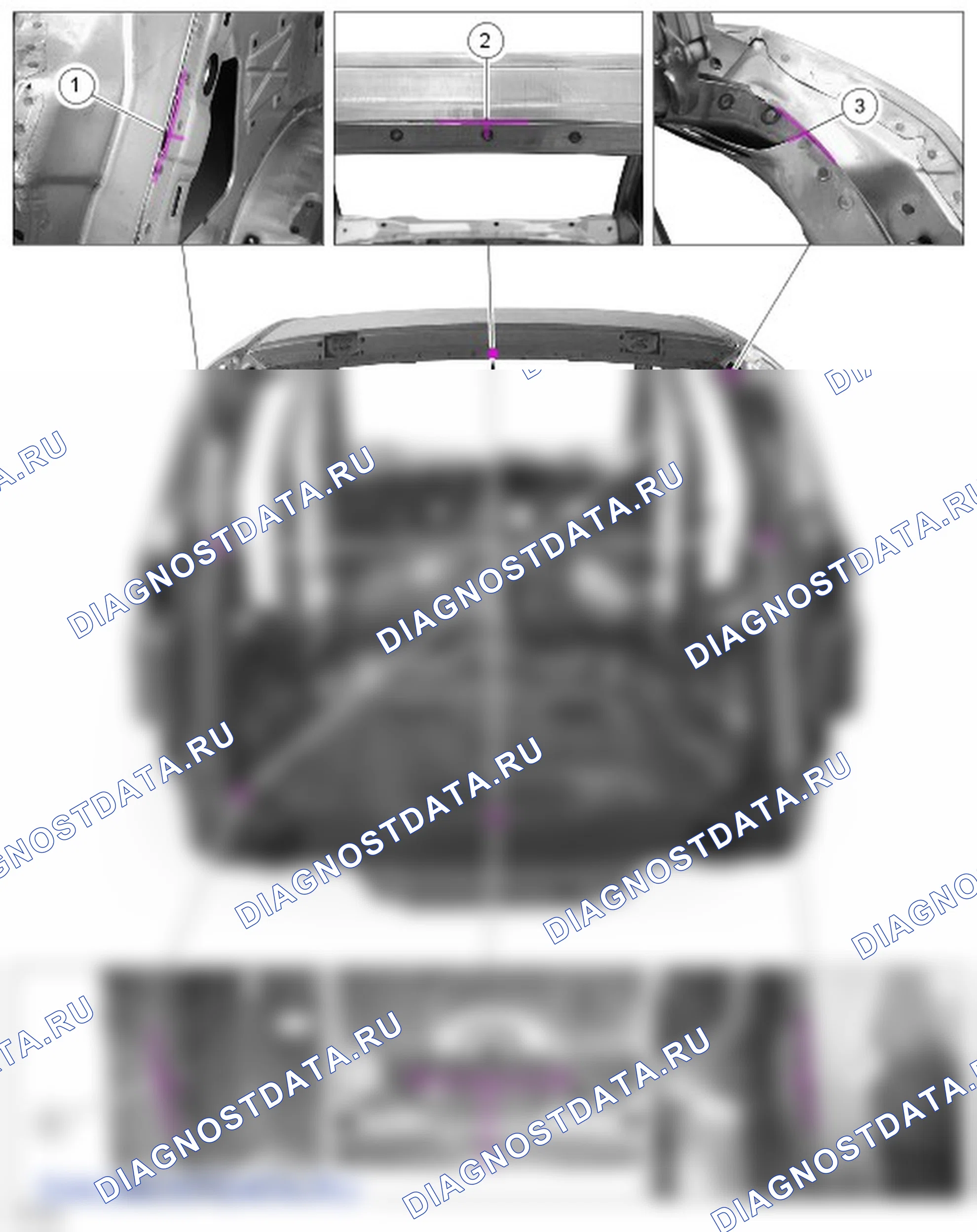 Как проверить зазоры рамы. Ford S-MAX I
