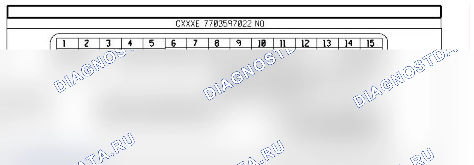 Распиновка разъёма 118 — ЭБУ АБС. Renault Kangoo II