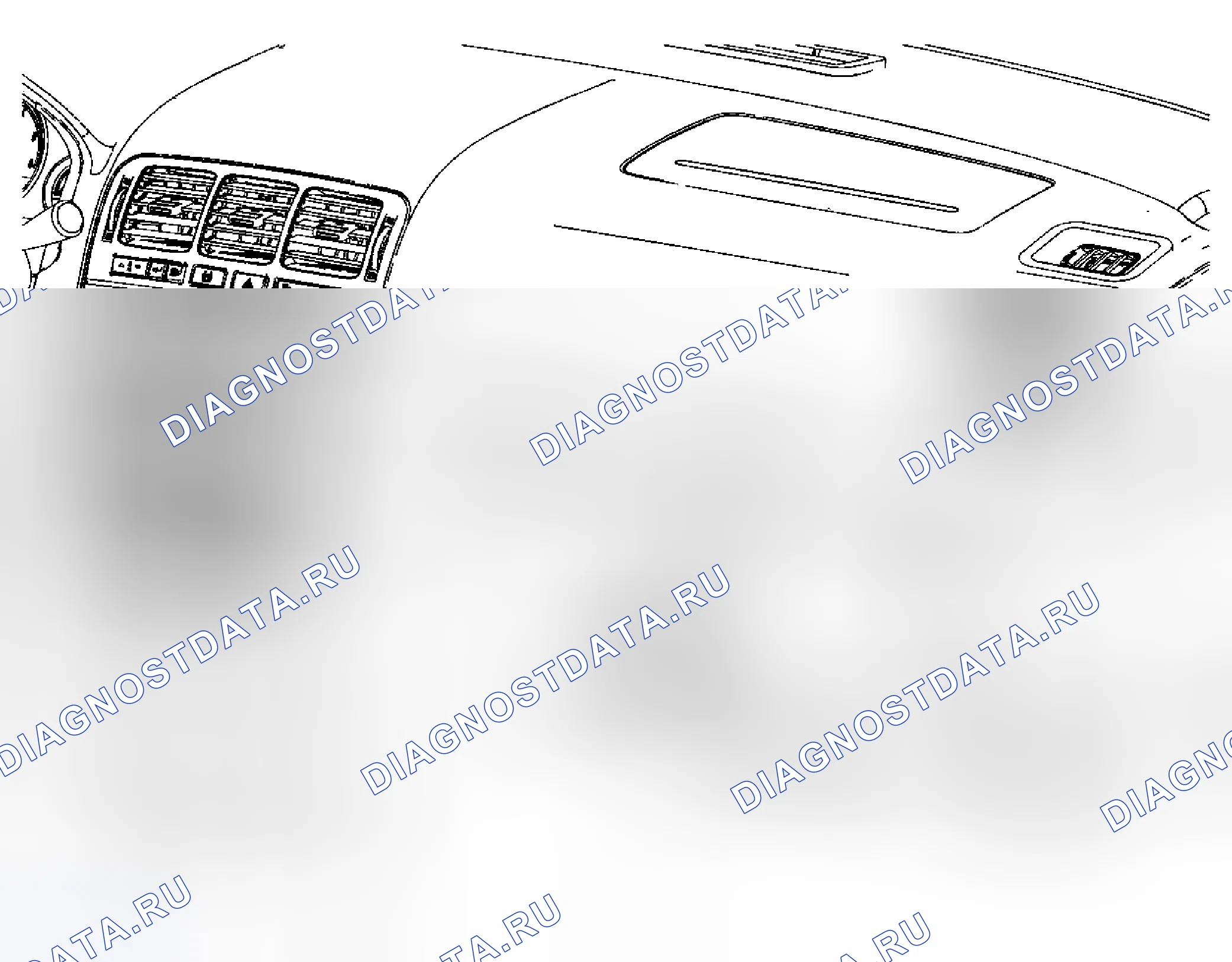 Рис. 11: Замена дверной защелки отсека приборной панели. Chevrolet Uplander I final