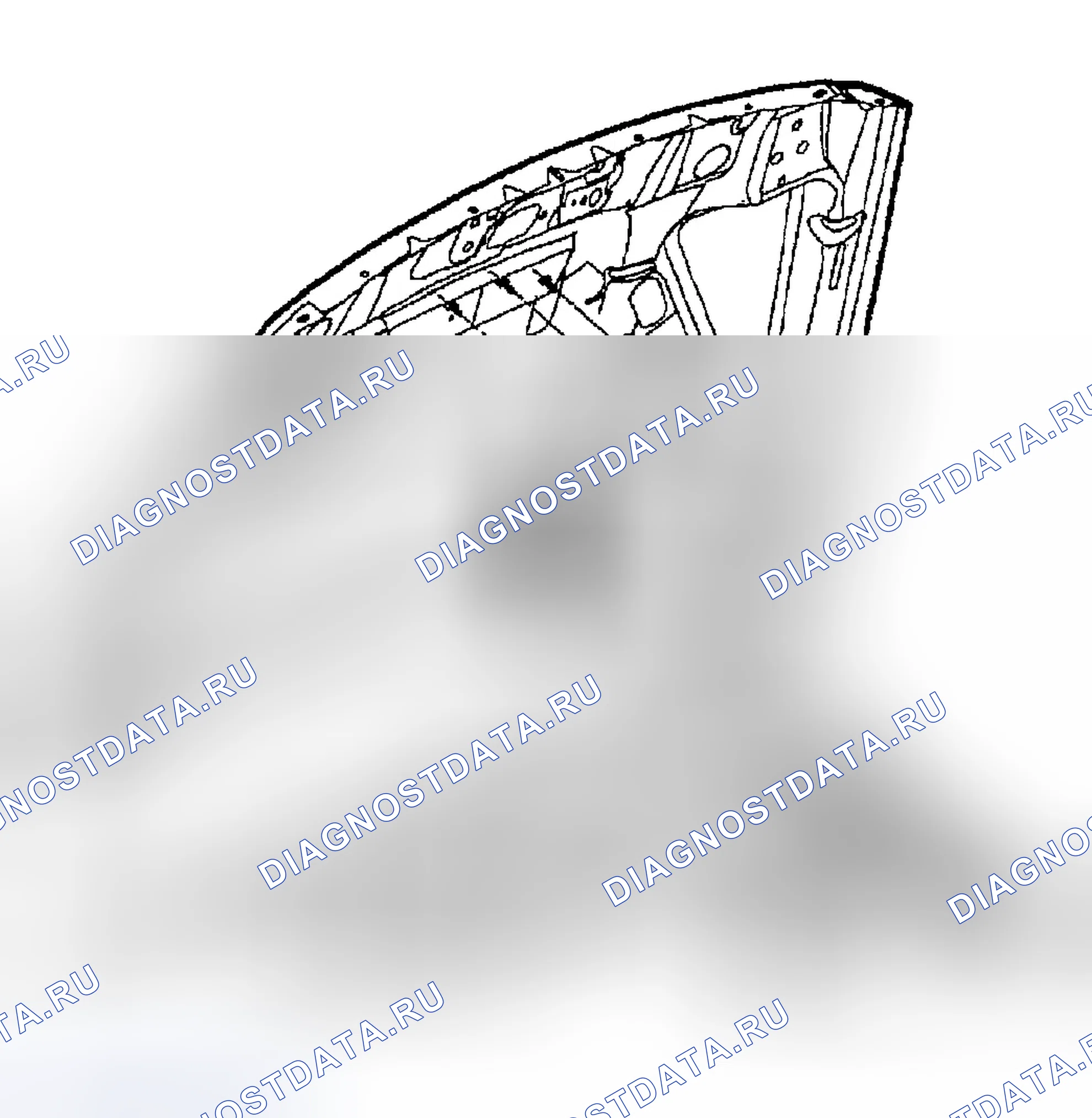 Рис. 151: ДЕМОНТАЖ. Dodge Pickup R1500 