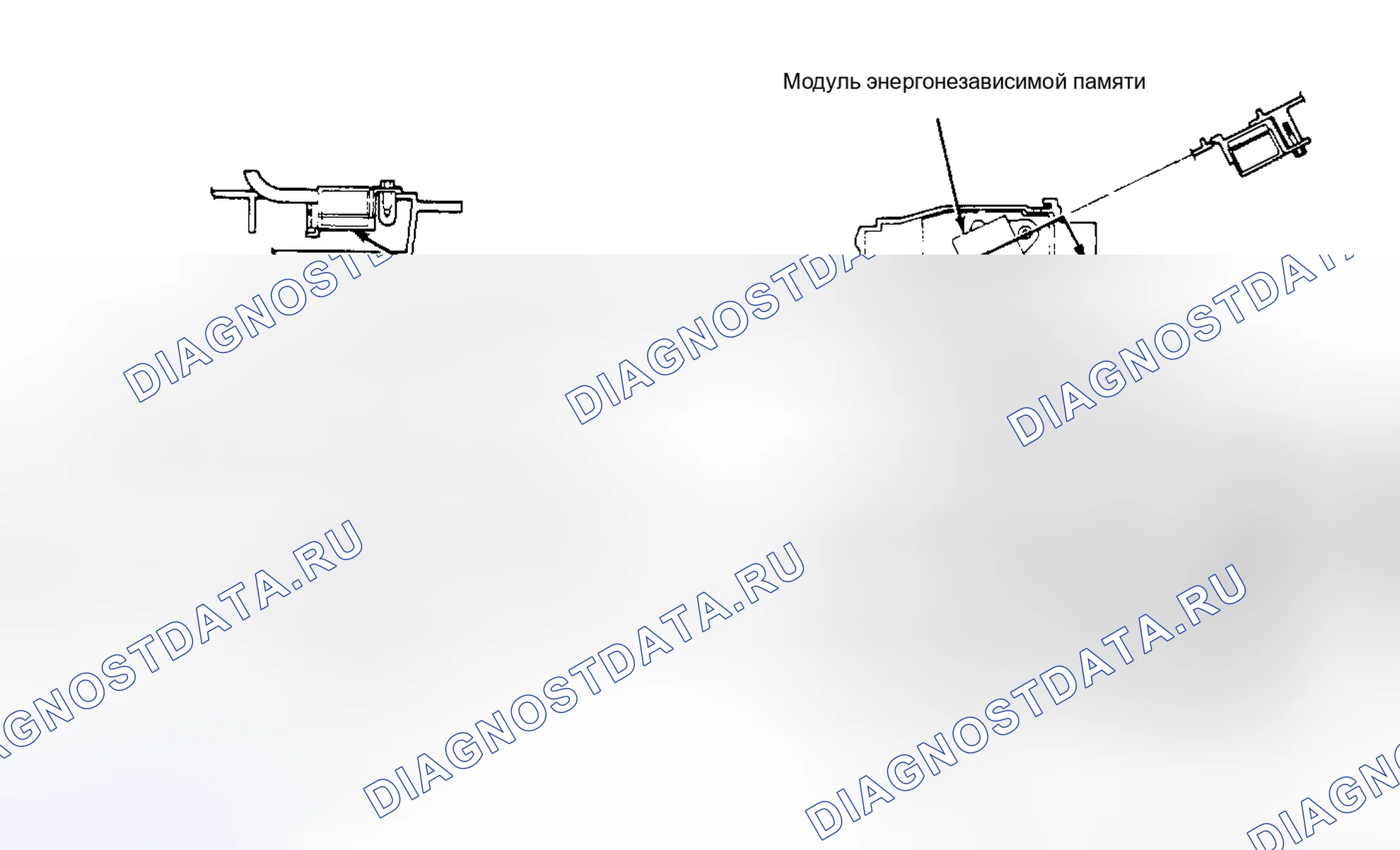 Рис. 4: Электронный приборный кластер (EIC) Кластер справа на моделях Mark VII и кластер слева на моделях Continental.. Ford Thunderbird IX