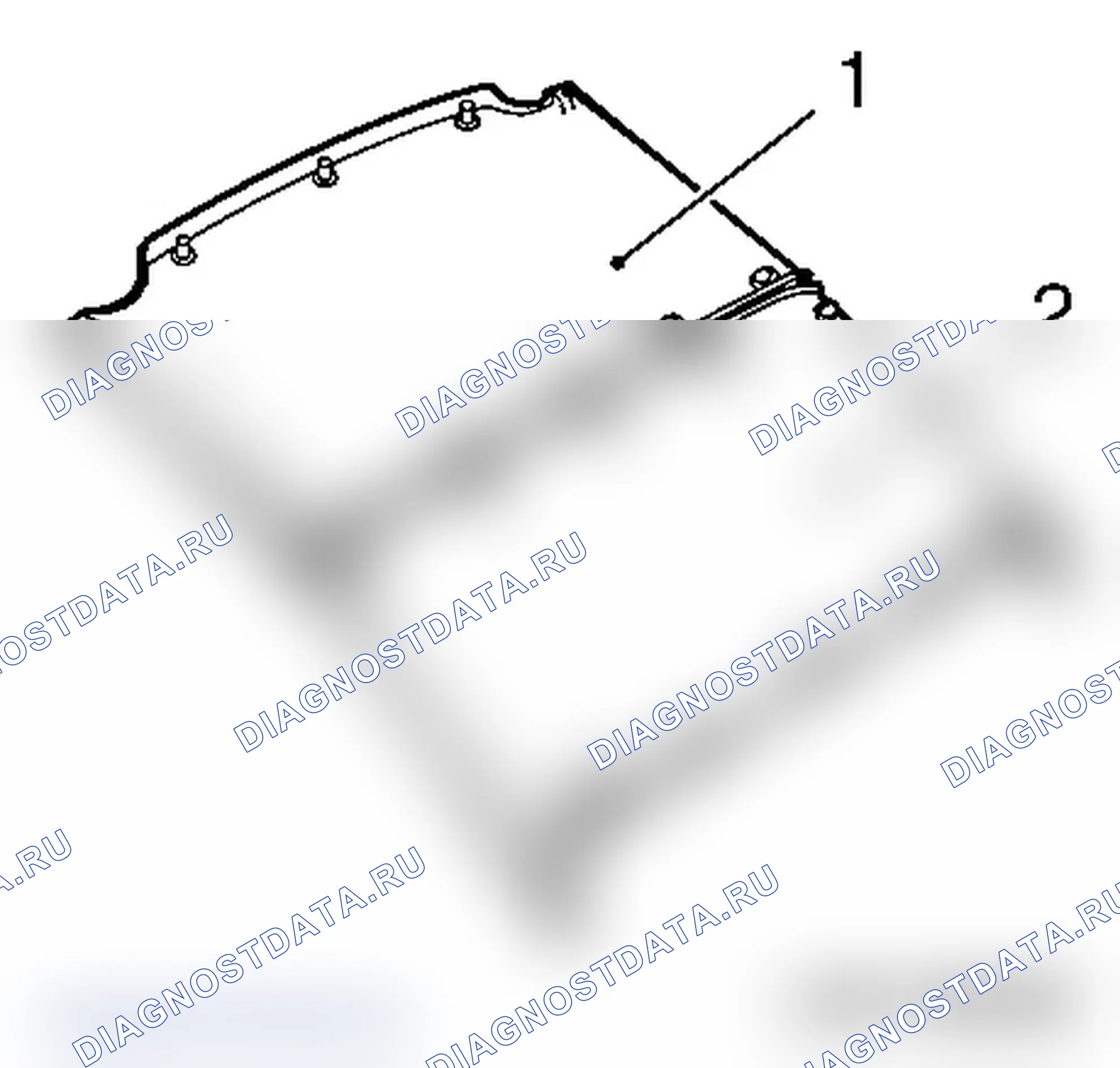 Фигурный потолок. Opel Astra H