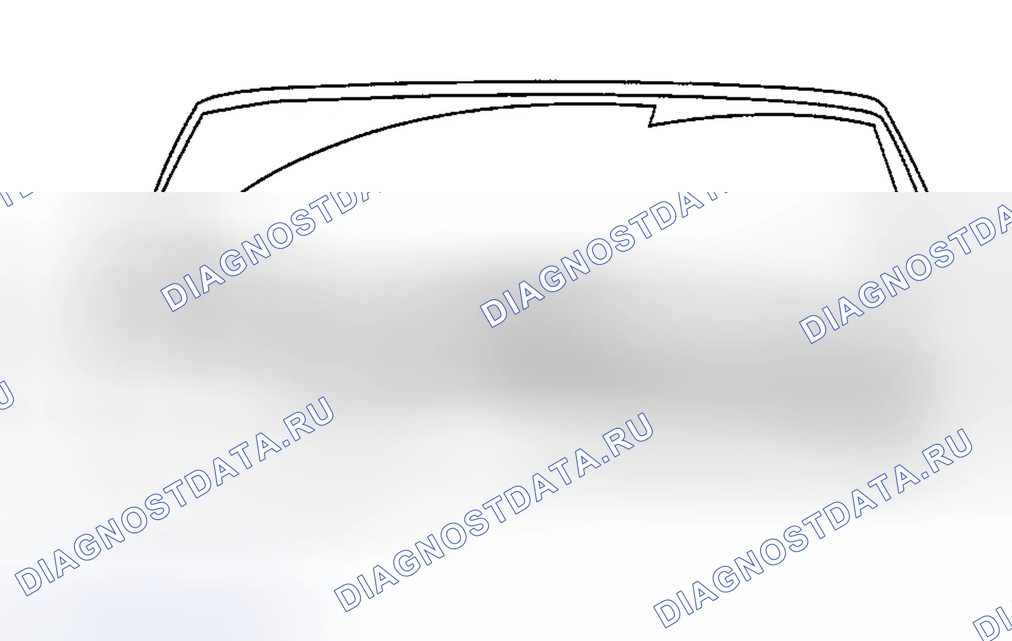 Рис. 48: Регулировка щетки стеклоочистителя и поворотного рычага. Ford Escape I