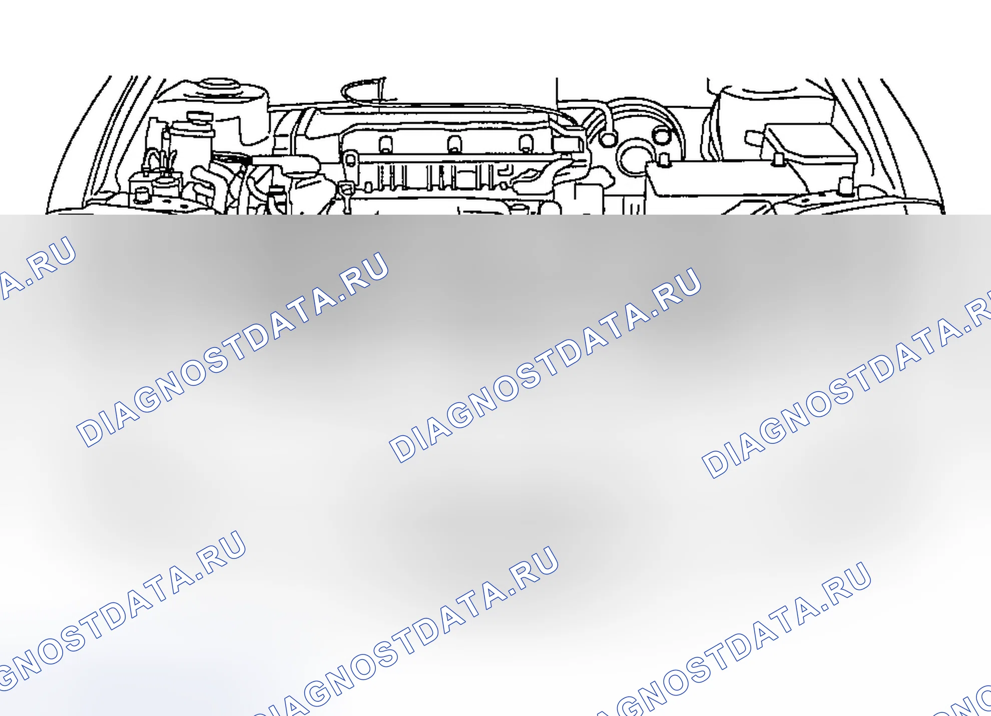 Рис. 1: ФАРА/СИГНАЛЬНАЯ ЛАМПА ПОВОРОТА. Hyundai Tiburon II