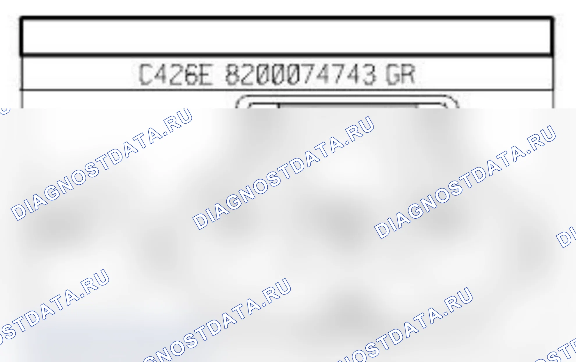 Распиновка разъёма 1310 — Катушка зажигания 2. Renault Clio IV