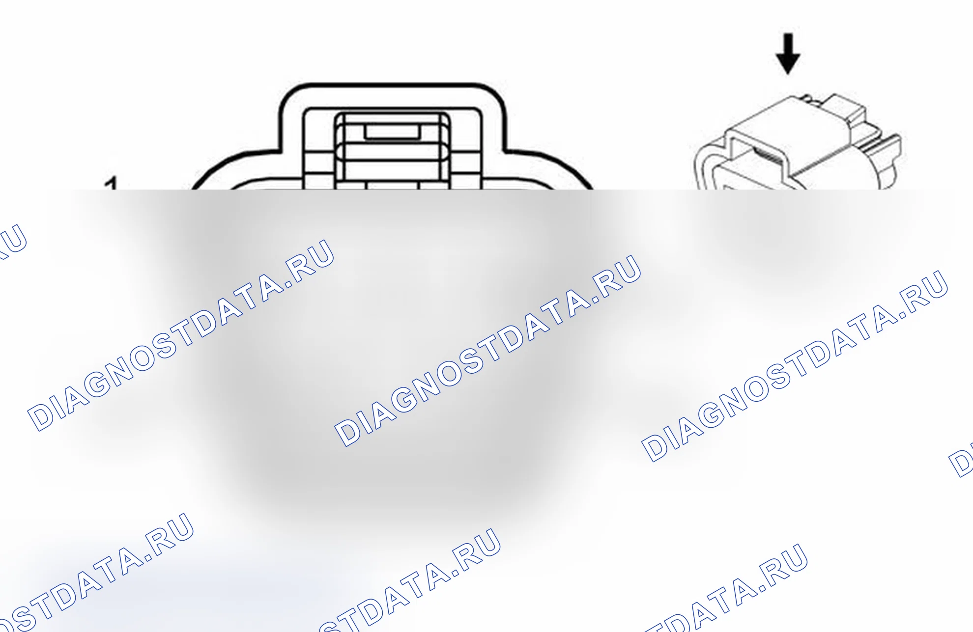 Рис. 13: Двигатель стеклоочистителя. Chevrolet Silverado 2500 HD 