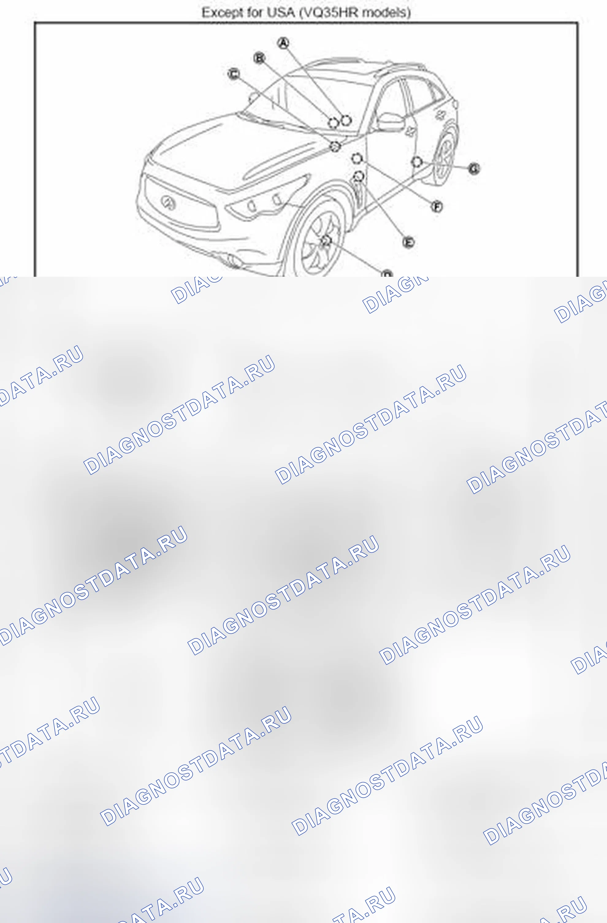 Рис. 7. Infiniti FX35 II рестайлинг