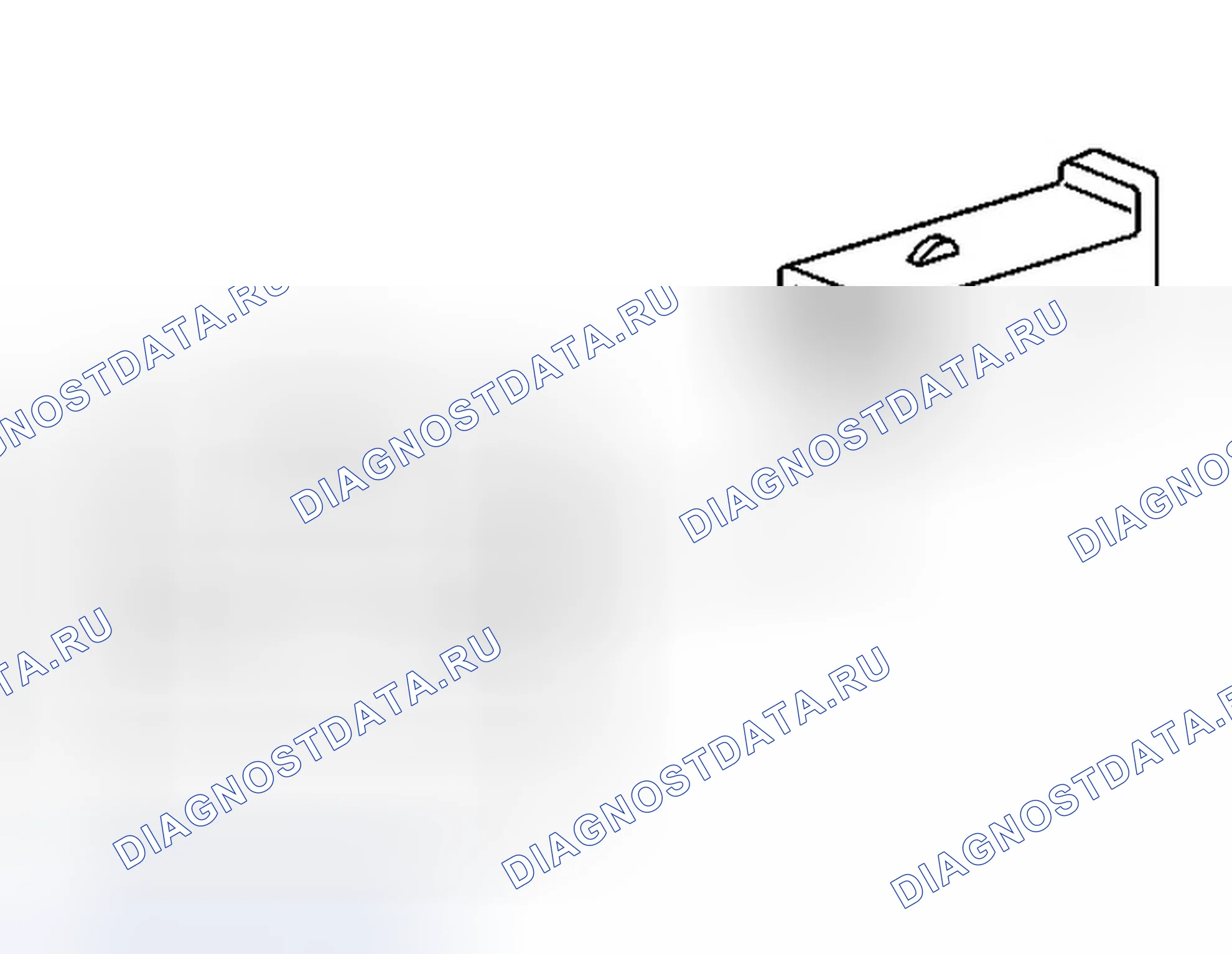 Рис. 46: Датчик напряжения - 1 (HP2). GMC Sierra Classic 3500 