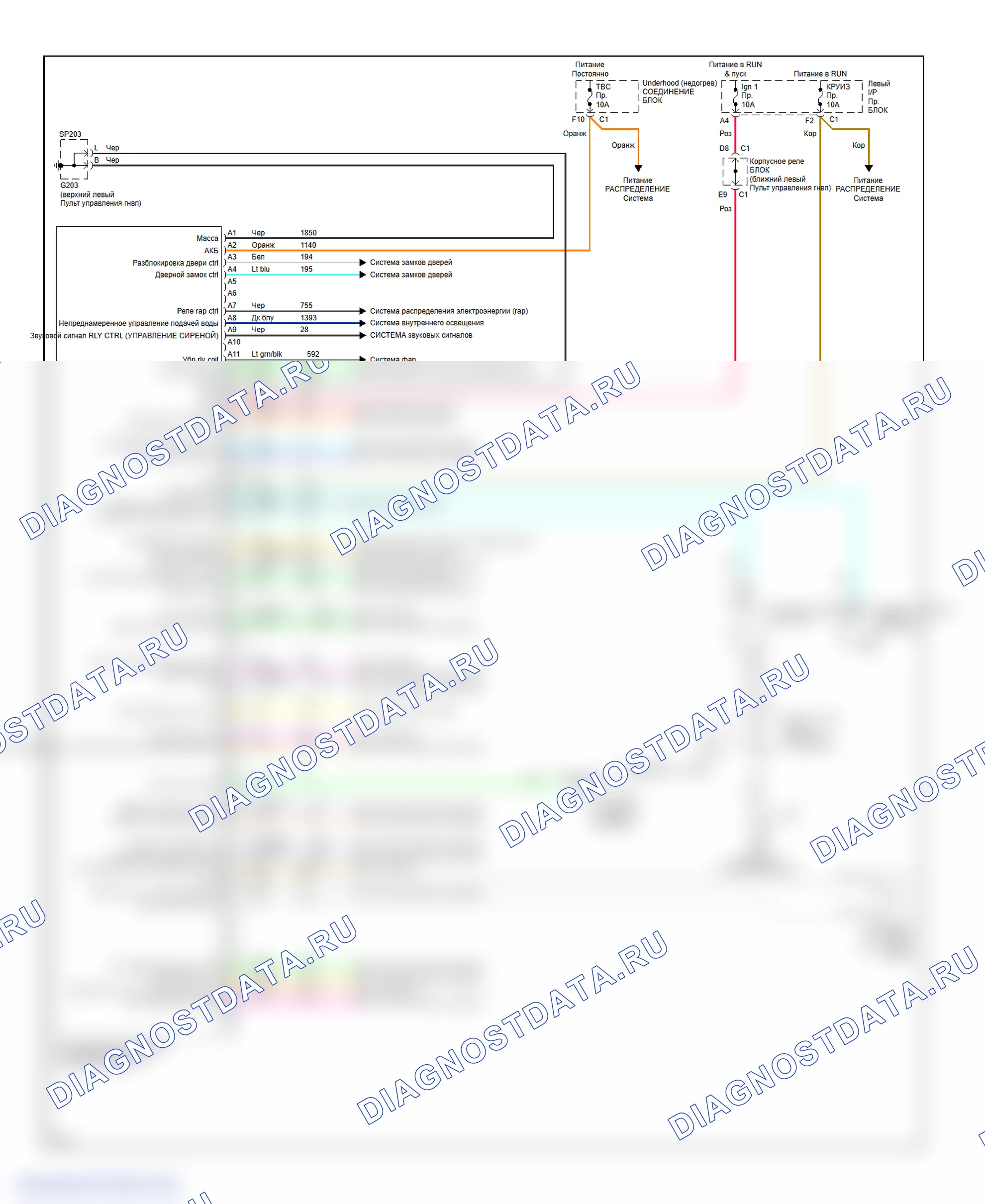 Body Computer Circuits. GMC Sierra 2500 