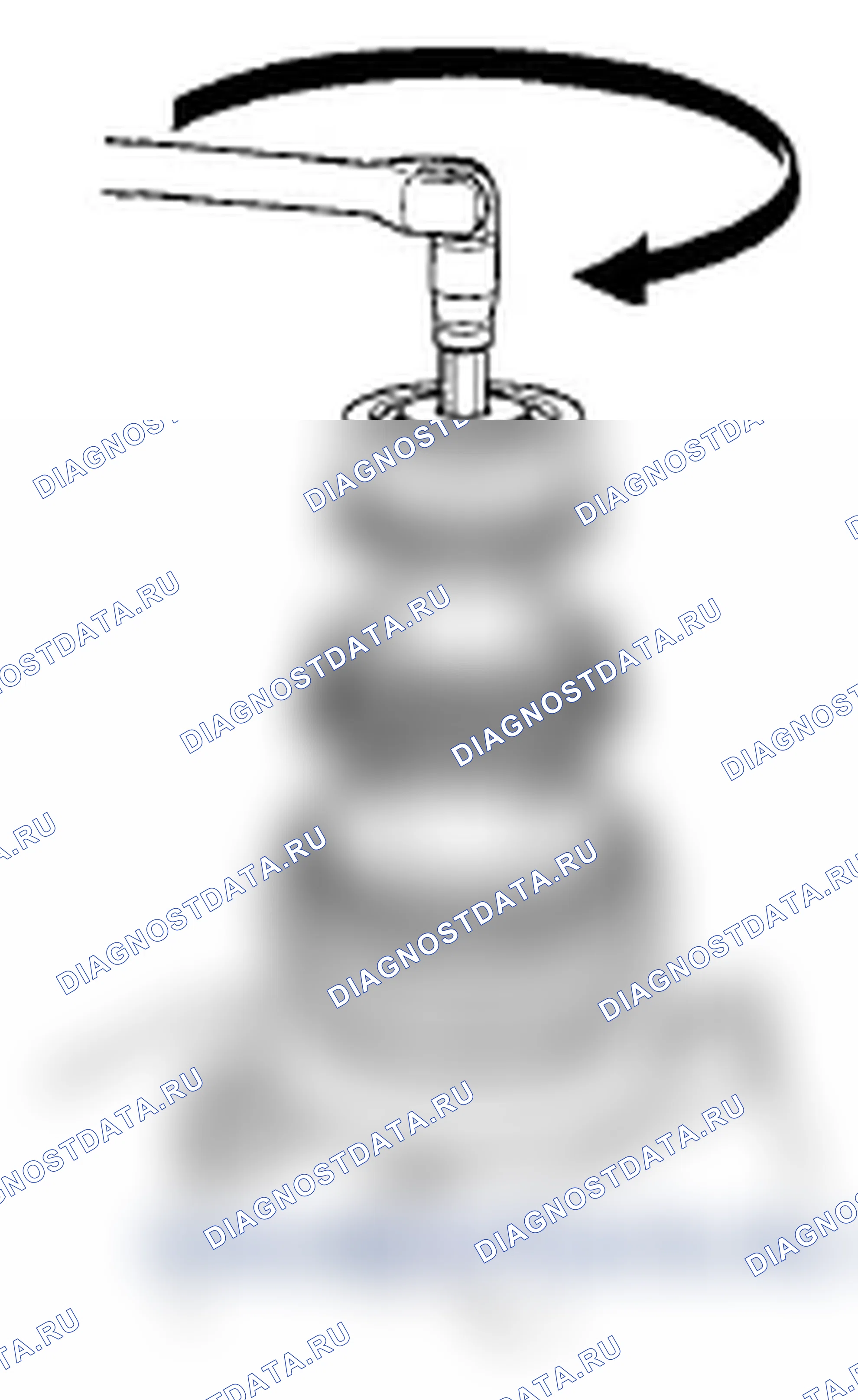 Рис. 186: Разборка промежуточного вала. Acura TL IV