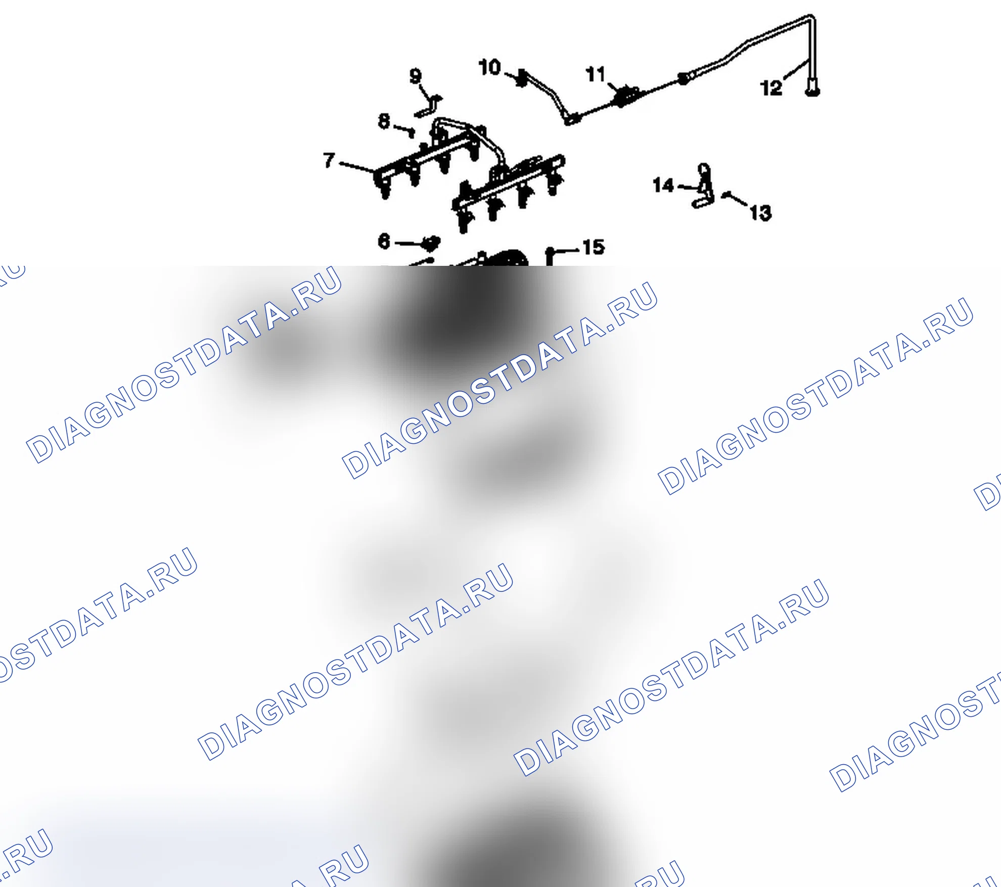 Рис. 48: Виды в разобранном виде. Chevrolet Silverado 3500 HD 