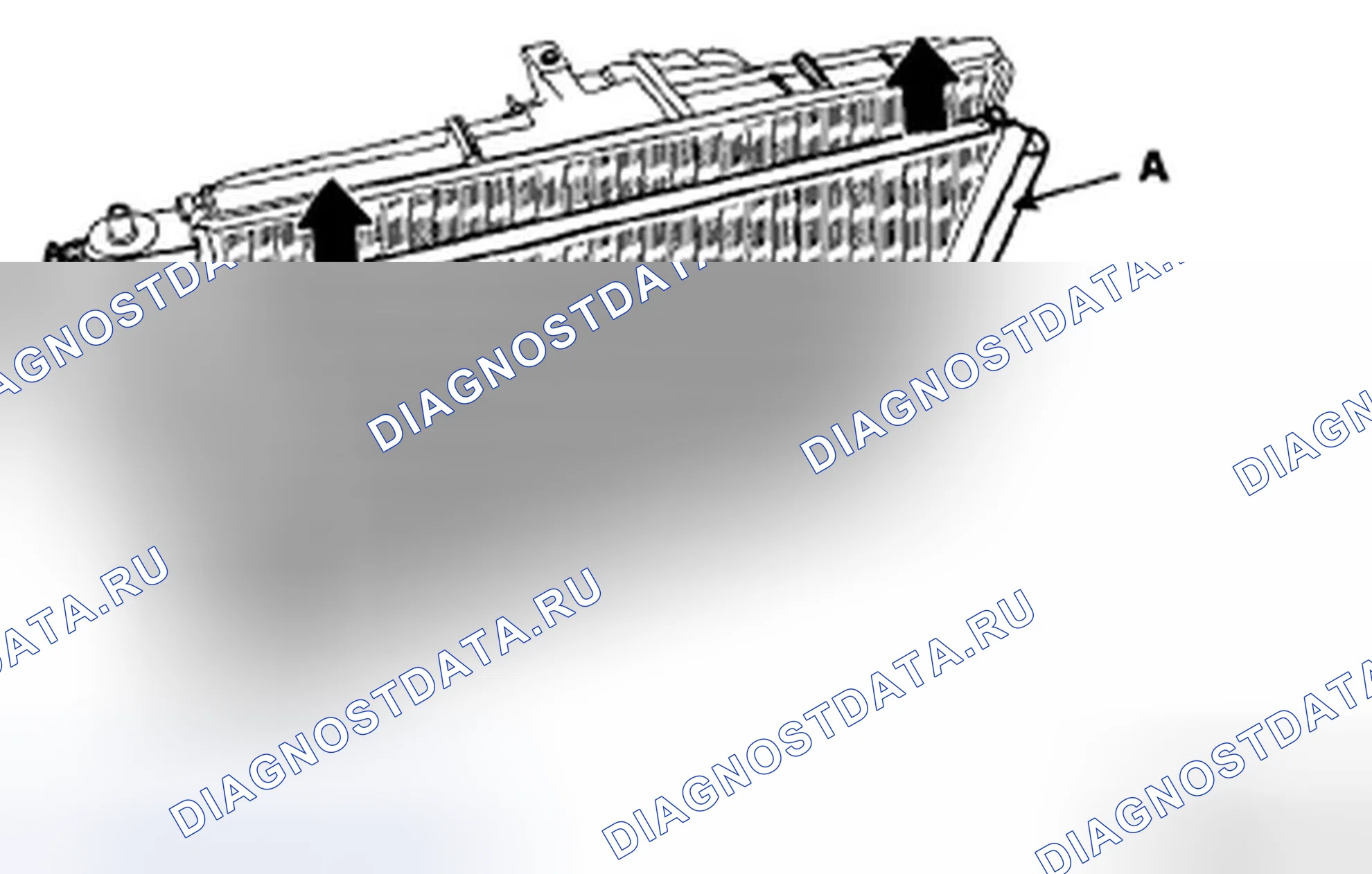Рис. 52: КОНДЕНСАТОР В СБОРЕ. Hyundai Elantra IV