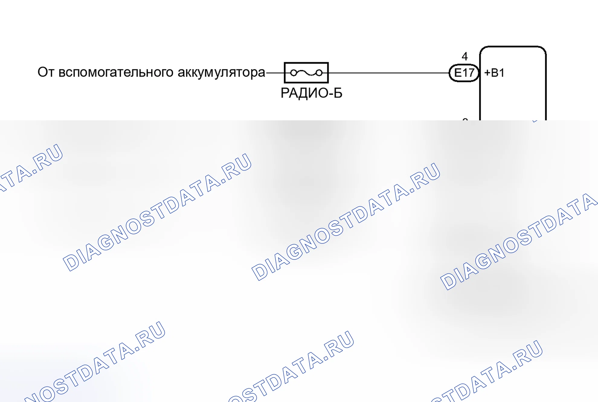 Рис. 290: электросхема. Toyota Avalon XX40